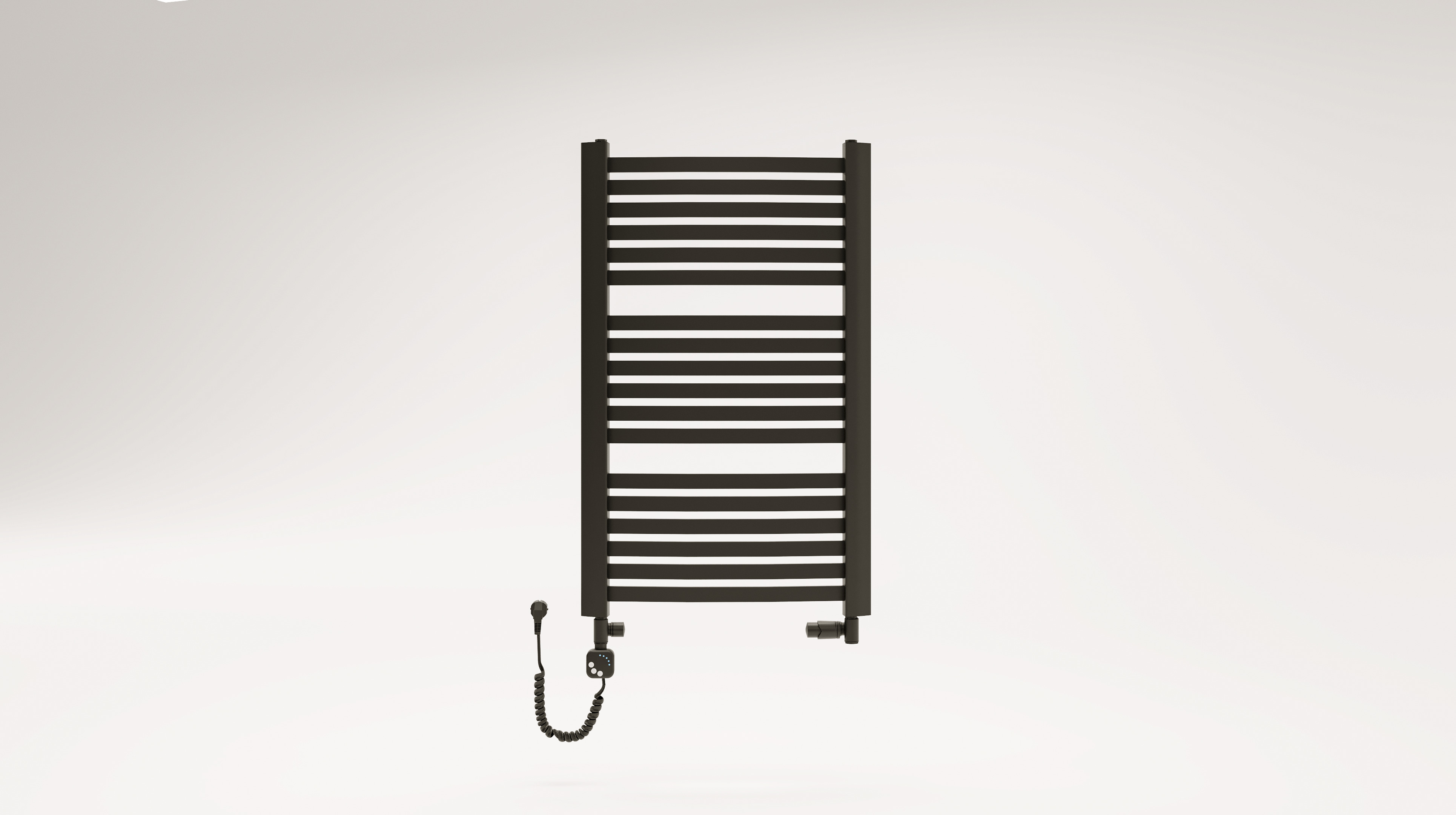 Luxrad Kastor Elektro radiatore elettrico 121.5x48 cm nero KAST1215480S040ERG