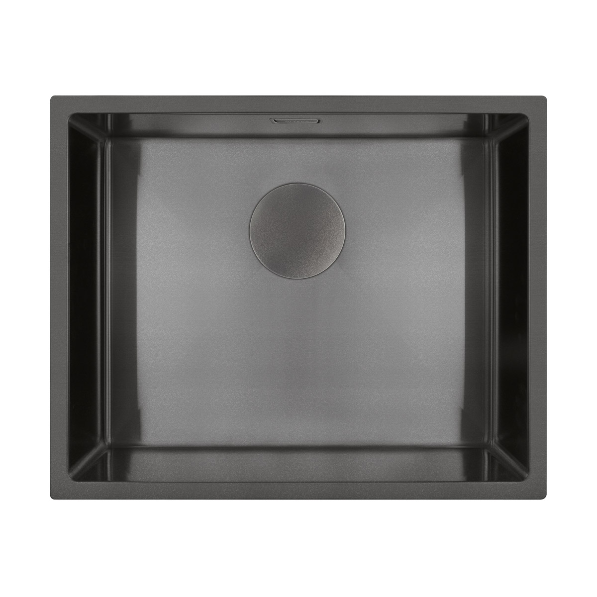Oltens Hydda lavello in acciaio 54x44 cm nero 71104300