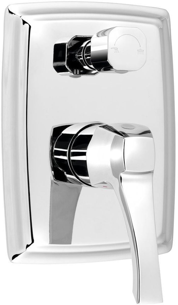 Sapho Dreamart rubinetto per vasca e doccia da incasso cromo DA042