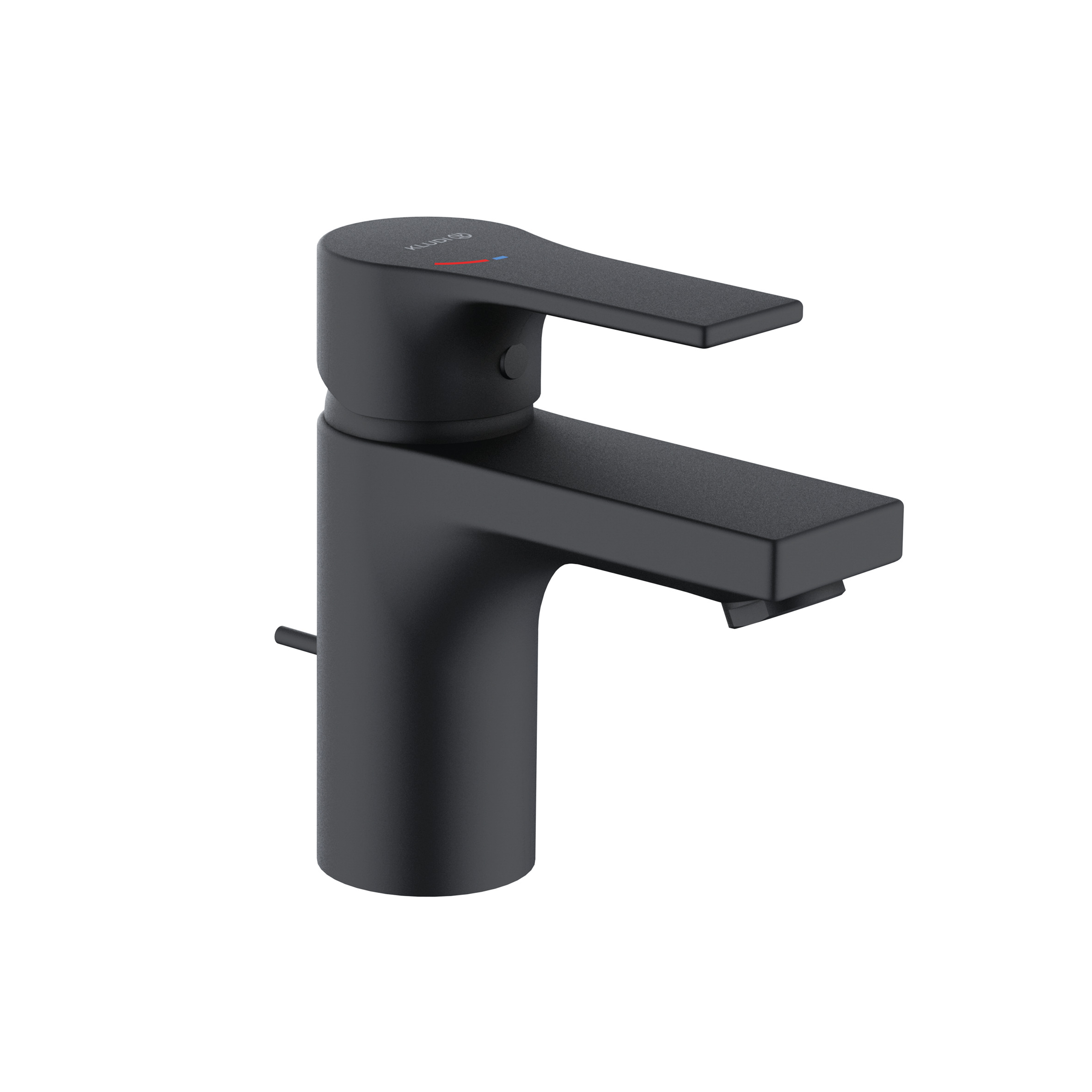 Kludi Zenta SL rubinetto per lavabo verticale nero 482633965