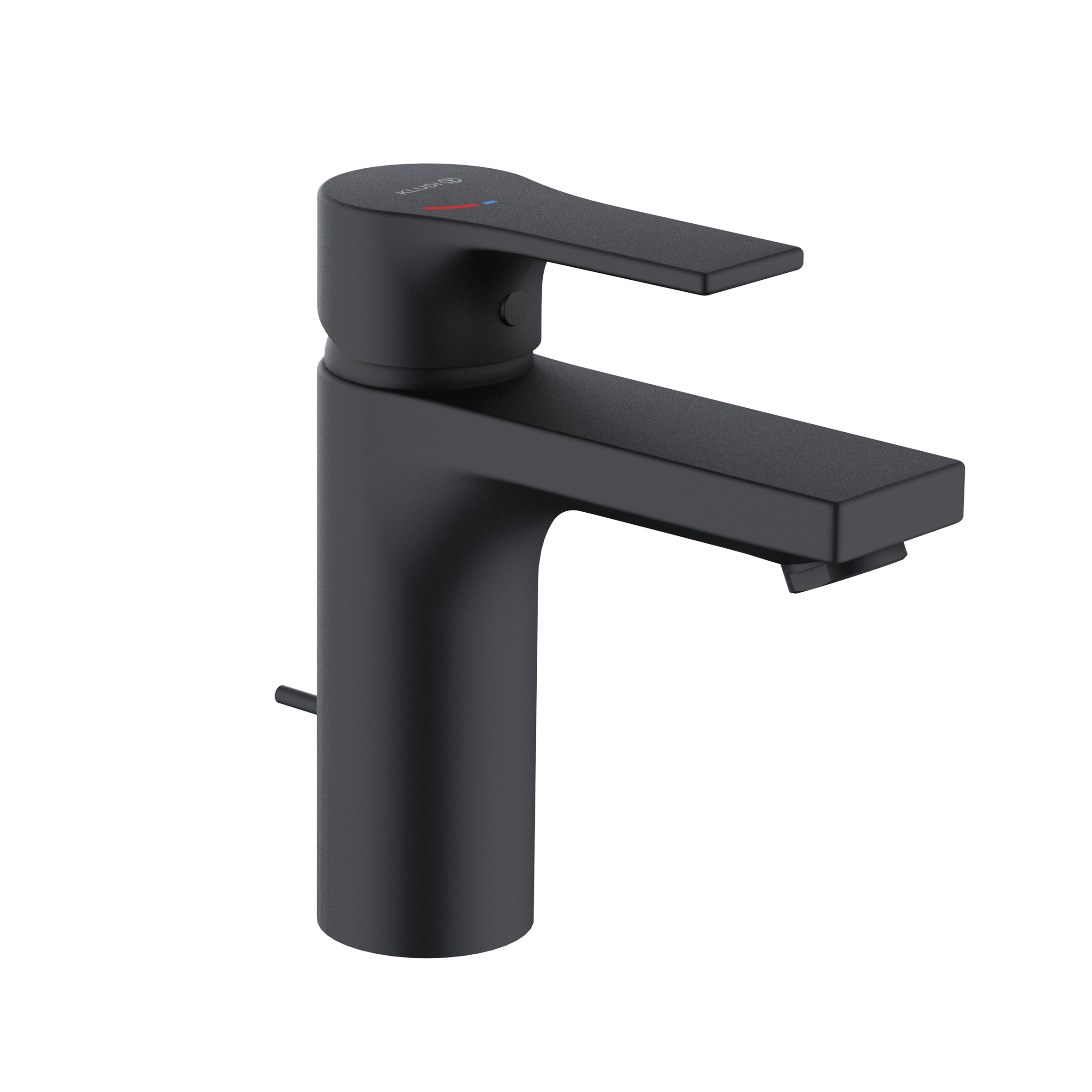 Kludi Zenta SL rubinetto per lavabo verticale nero 482933965