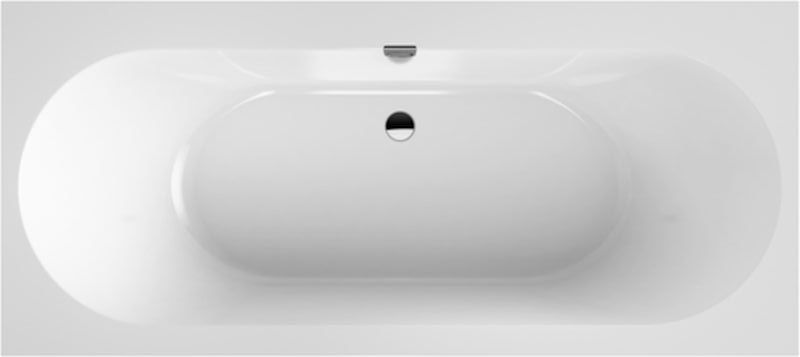 Villeroy & Boch Oberon vasca da bagno rettangolare 180x80 cm bianco UBQ180OBR2DV-RW