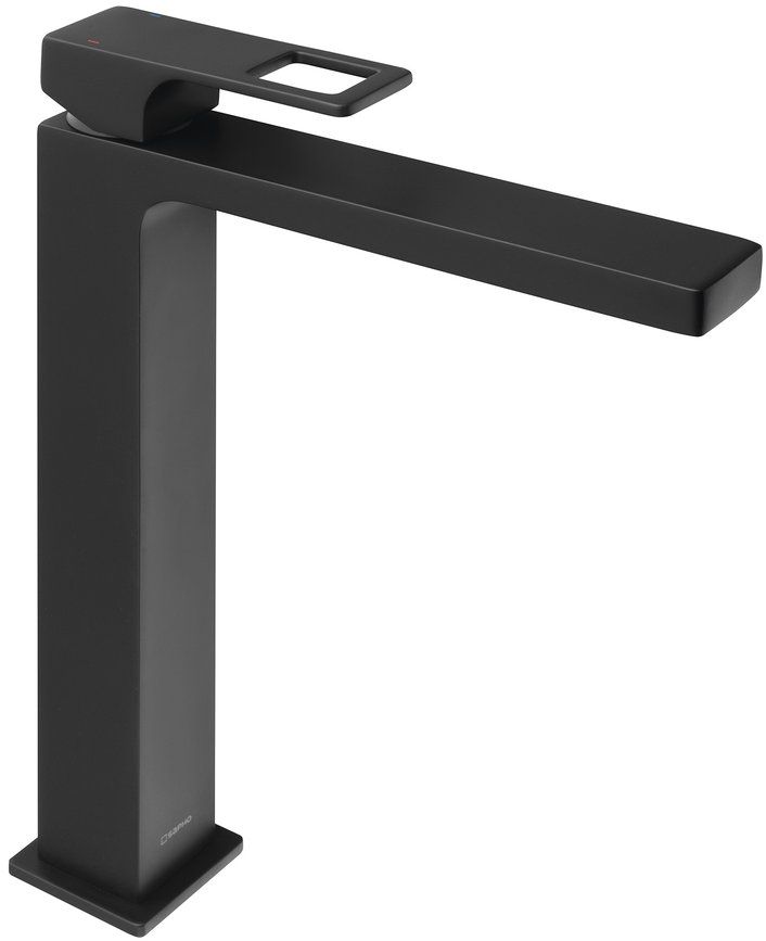 Sapho Forata rubinetto per lavabo verticale nero FT007/15