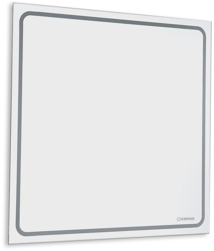 Sapho Gemini specchio 55x55 cm quadrata con illuminazione GM055
