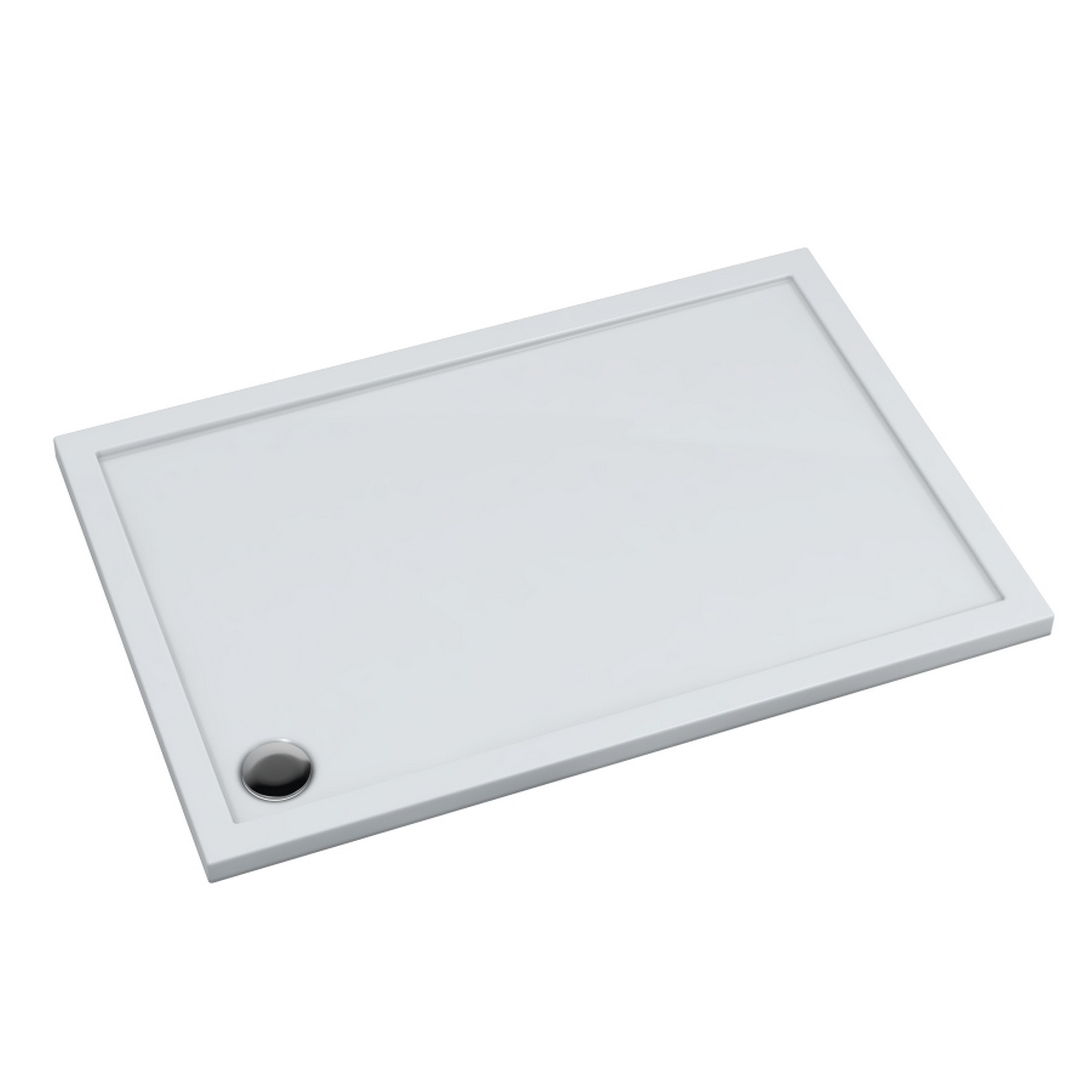 Schedline Sharper piatto doccia rettangolare 100x70 cm bianco 3S.S1P-70100