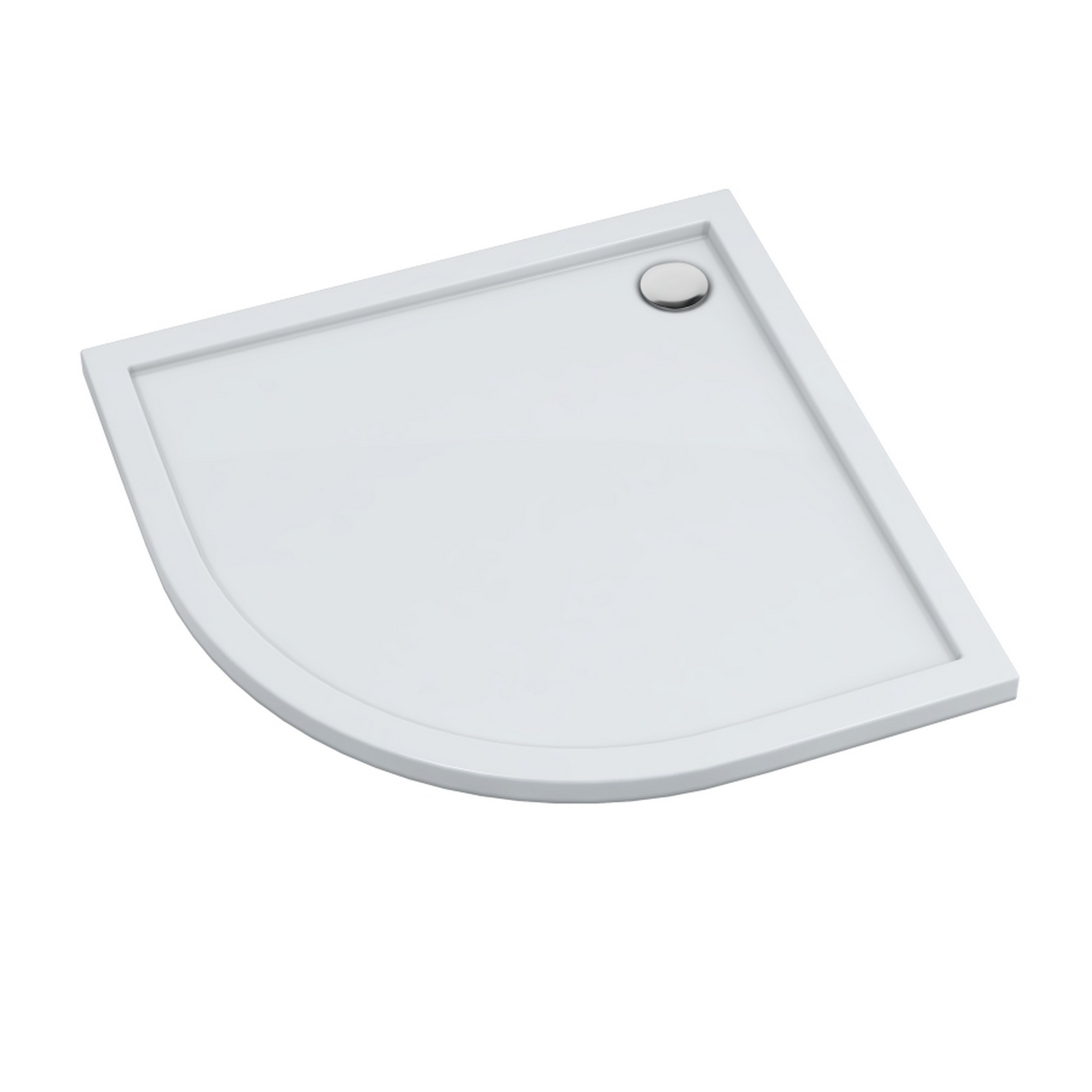 Schedline Sharper piatto doccia semicircolare 80x80 cm bianco 3S.S1O-8080