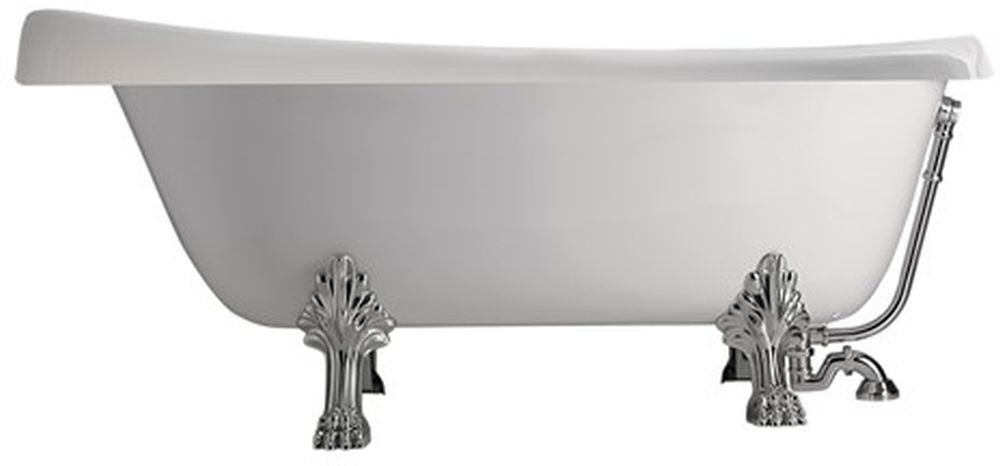 Kerasan Retro vasca da bagno freestanding 170x77 cm ovale bianco 105501