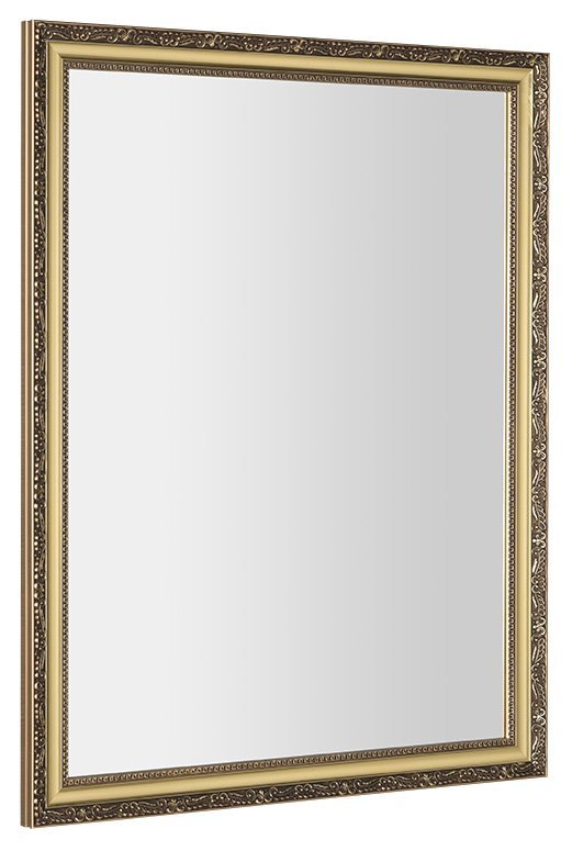 Sapho Bohemia & Melissa specchio 68.6x88.6 cm rettangolare oro NL483