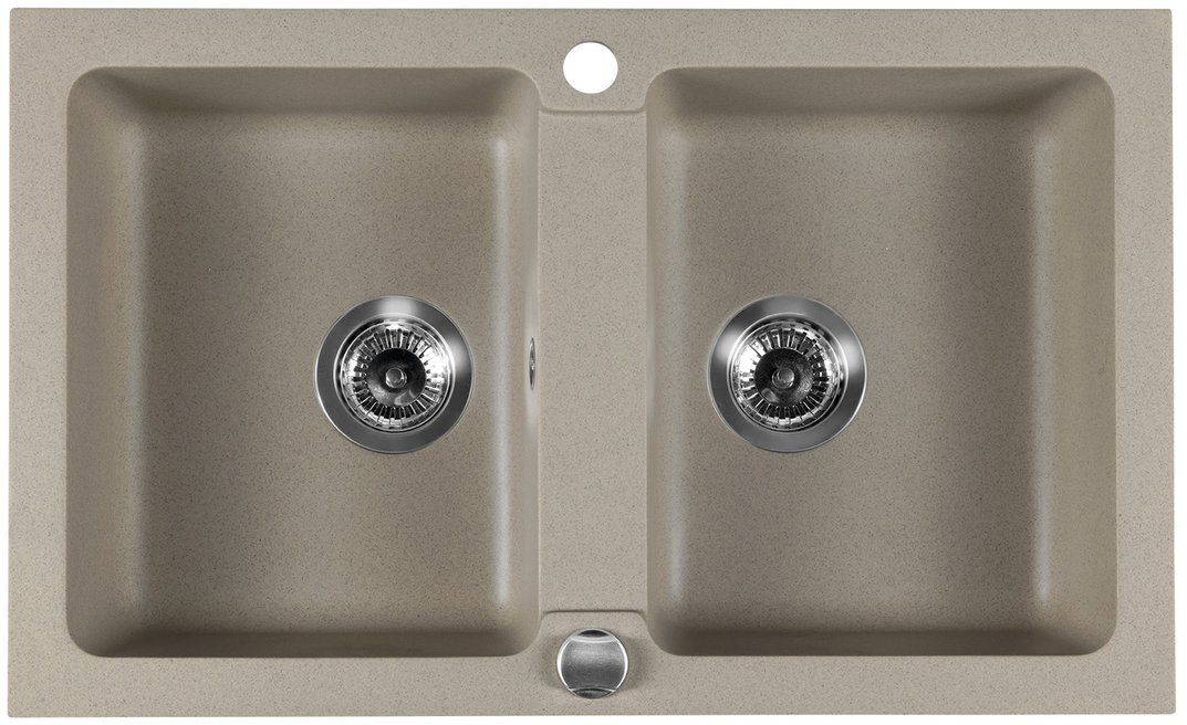 Sapho lavello in granito 78x47.5 cm beige GR2222