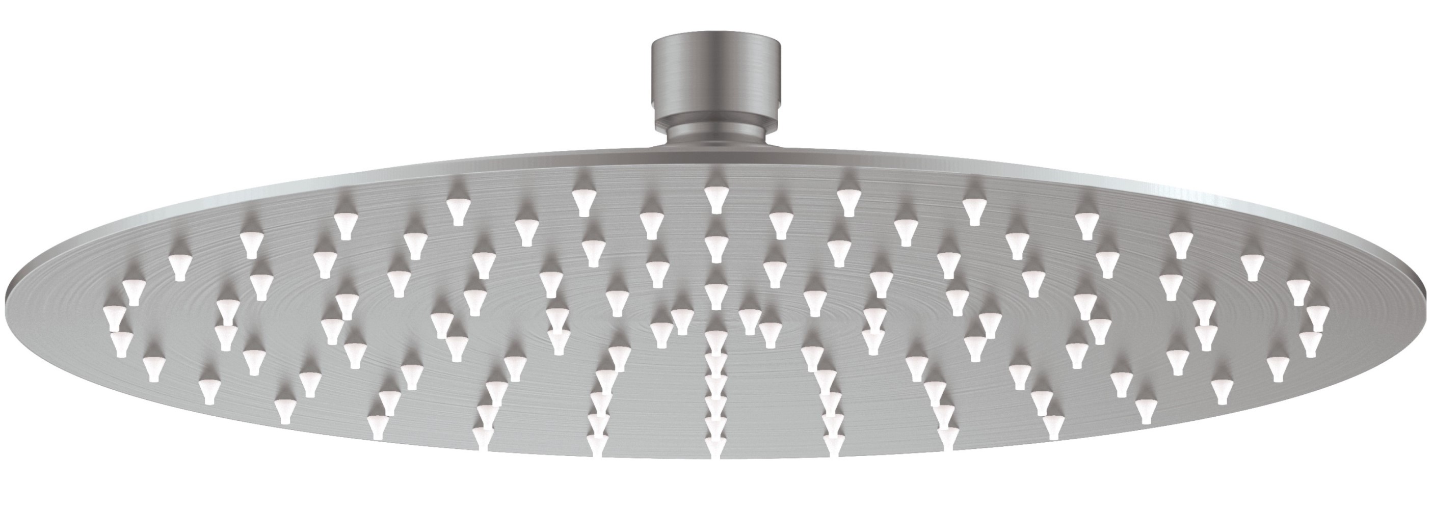 Deante Cascada soffione doccia 25x25 cm rotonda acciaio NAC_F10K