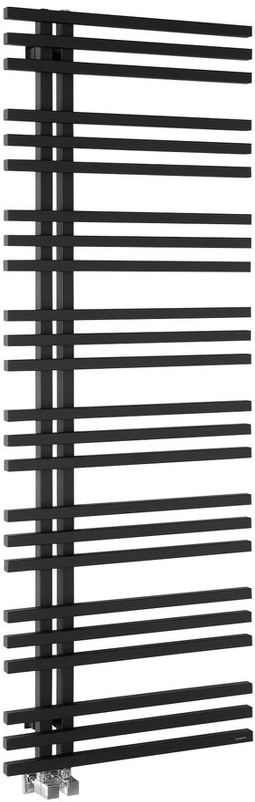 Sapho Sophina radiatore da bagno a scaletta 164.7x60 cm nero IR704