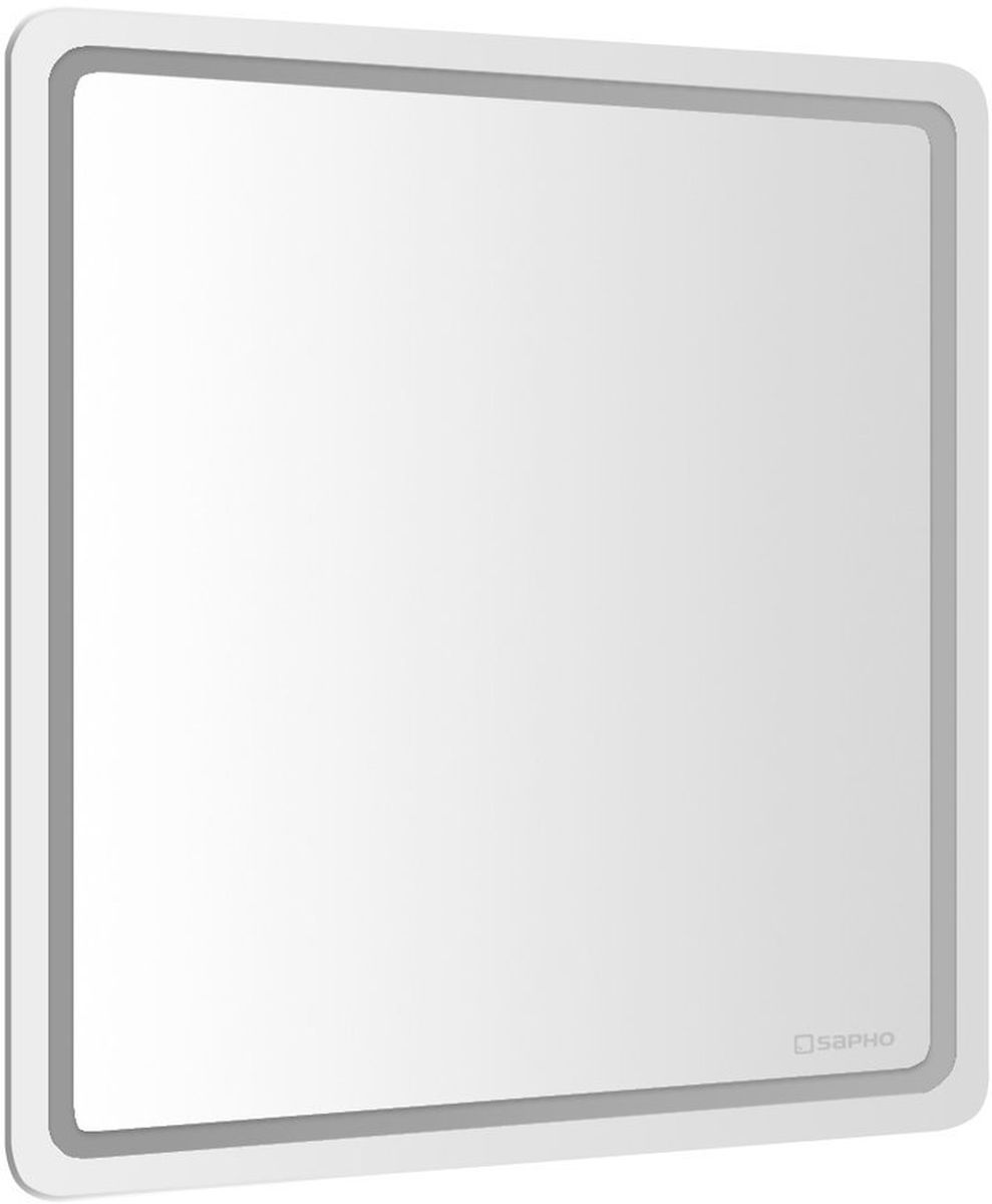 Sapho Nyx specchio 80x80 cm quadrata con illuminazione NY080
