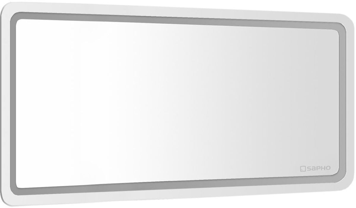 Sapho Nyx specchio 100x50 cm rettangolare con illuminazione NY100