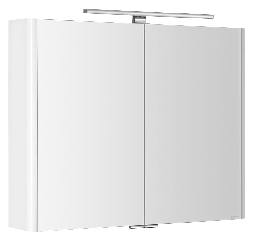 Sapho Lucie armadietto 86x17x70 cm con specchio bianco LU085-0030