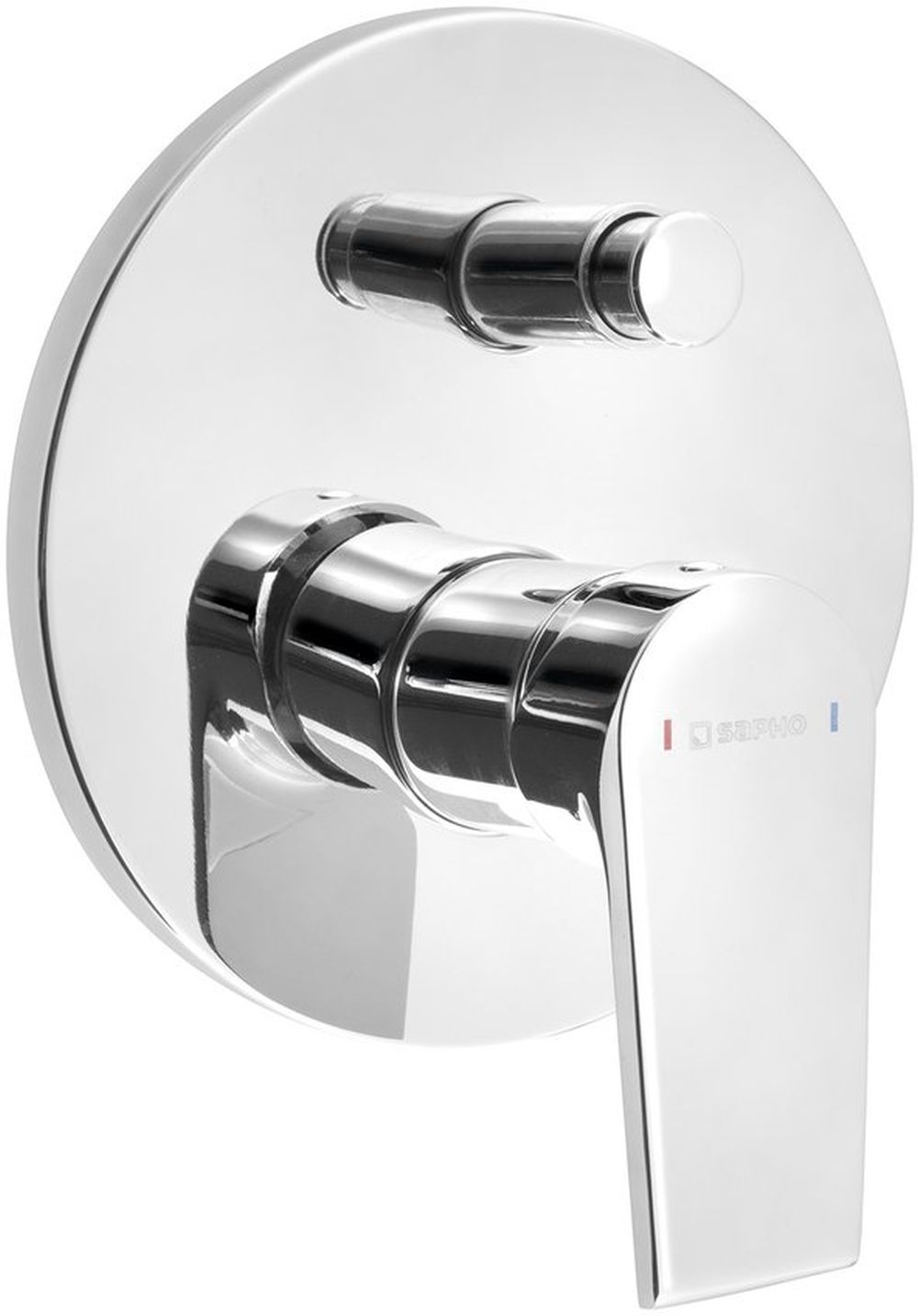 Sapho Kai rubinetto per vasca e doccia da incasso cromo KA42