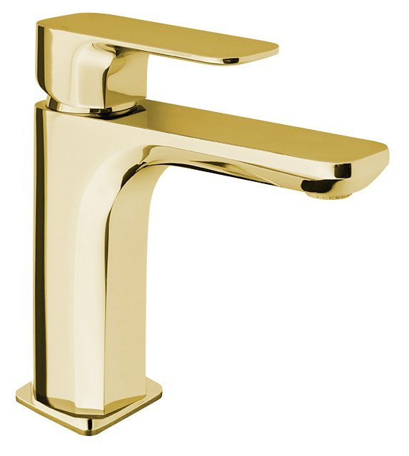 Sapho Spy rubinetto per lavabo verticale oro PY02/17