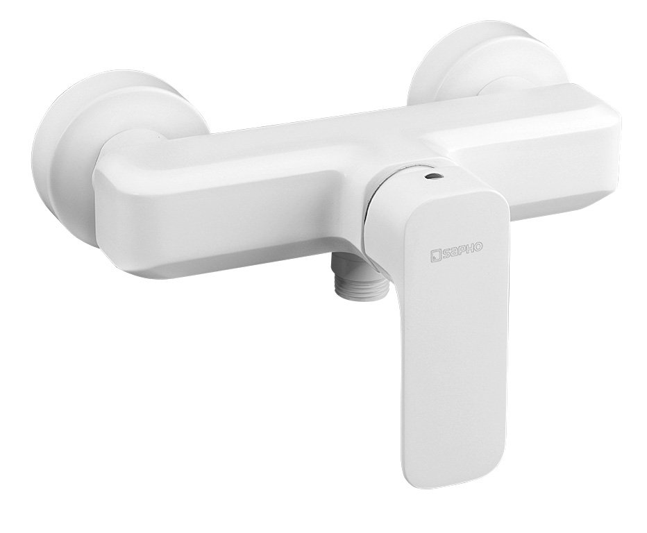 Sapho Spy rubinetto per doccia a parete bianco PY11/14