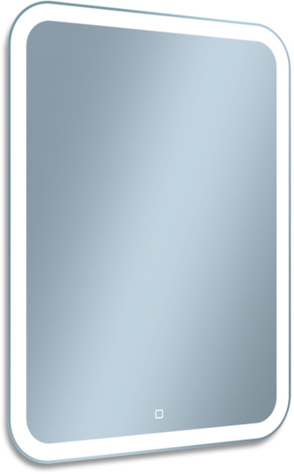 Venti Prima specchio 60x80 cm rettangolare con illuminazione argento 5907722357915