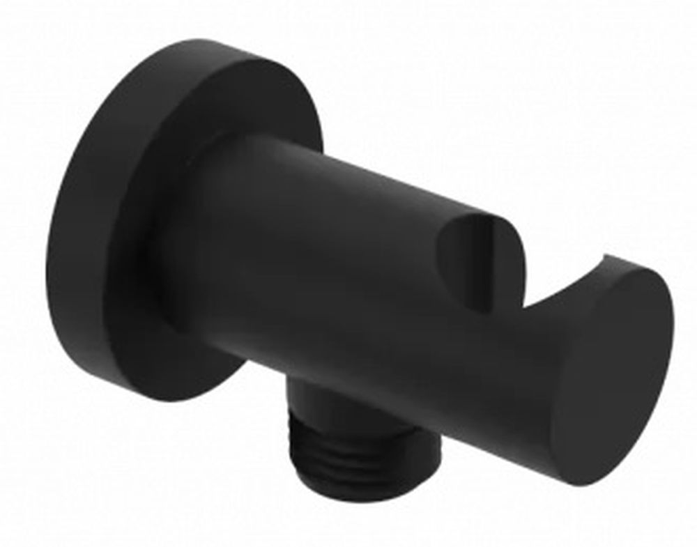 Excellent prese d'acqua con supporto doccetta nero AREX.1032BL