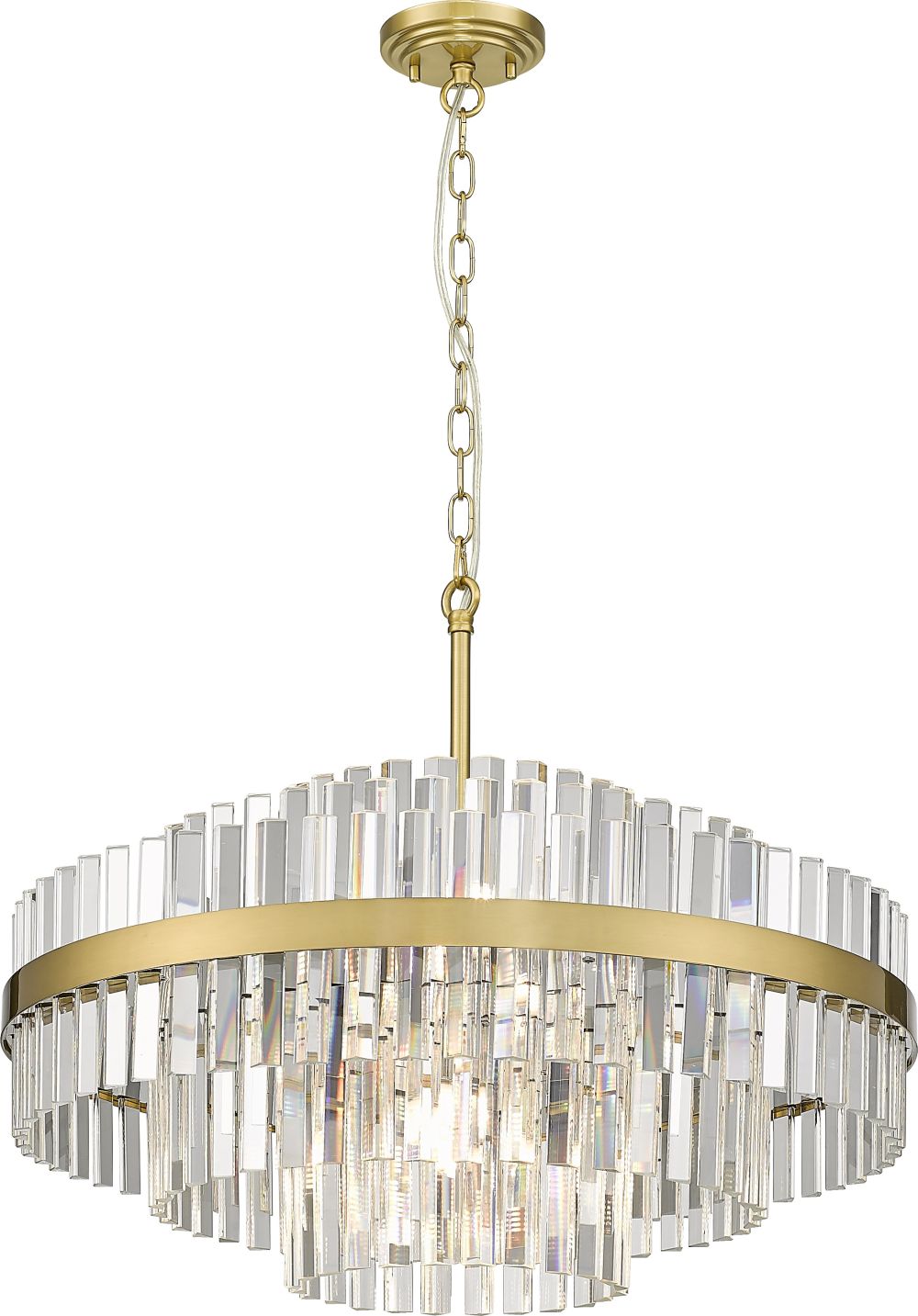 Zuma Line Constantinople lampada sospesa x28 W ottone P0567-12A-2GAC