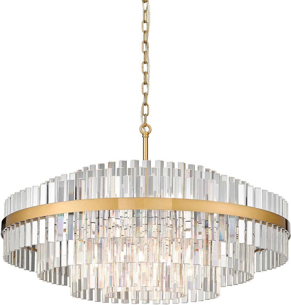 Zuma Line Constantinople lampada sospesa x28 W ottone P0567-16A-2GAC