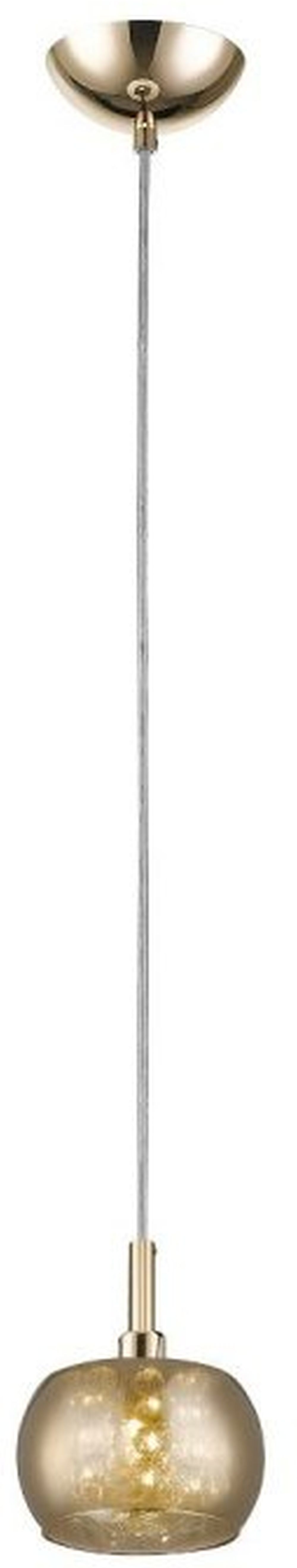 Zuma Line Crystal lampada sospesa 1x42 W oro P0076-01A-F7HF