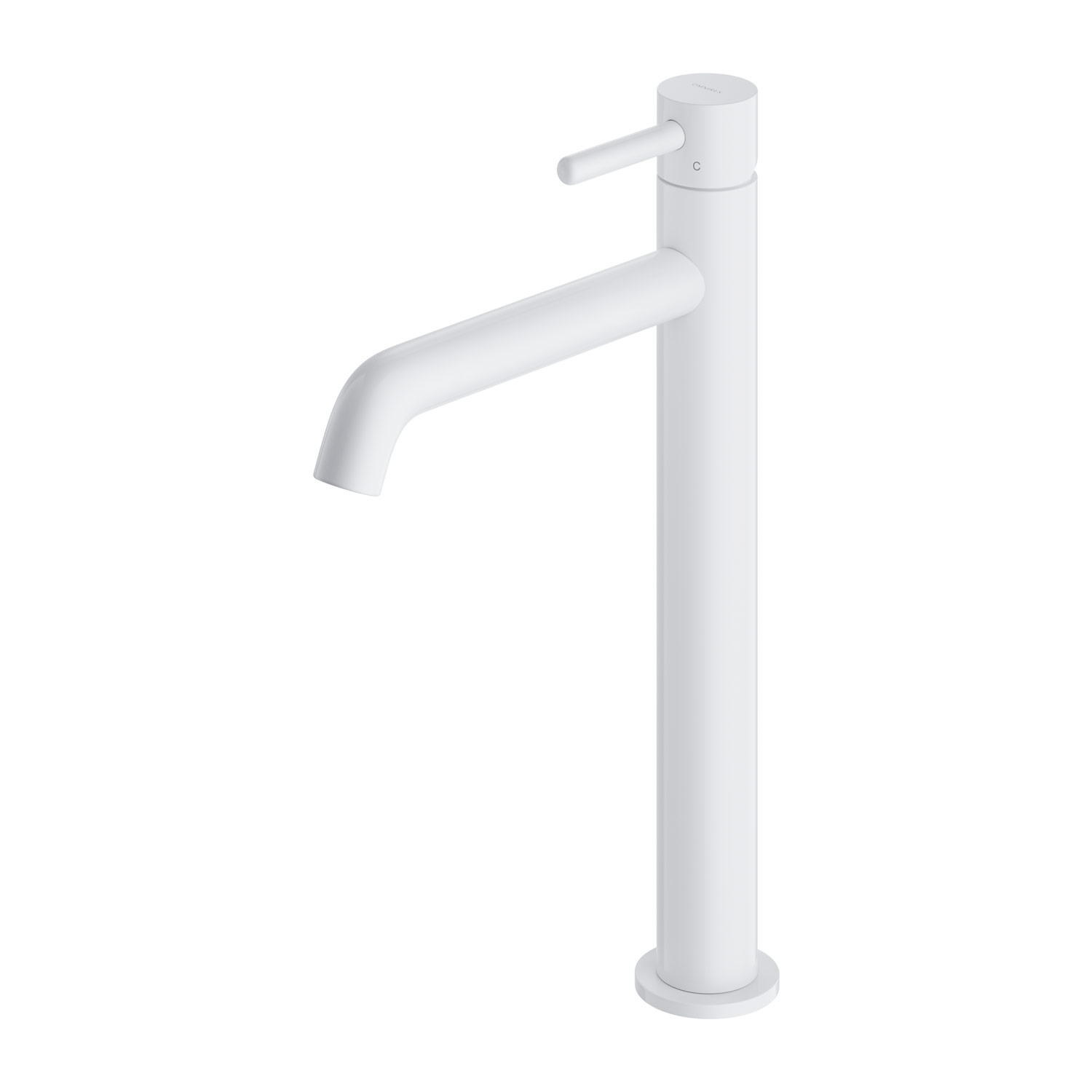 Omnires Y rubinetto per lavabo verticale bianco Y1212WM