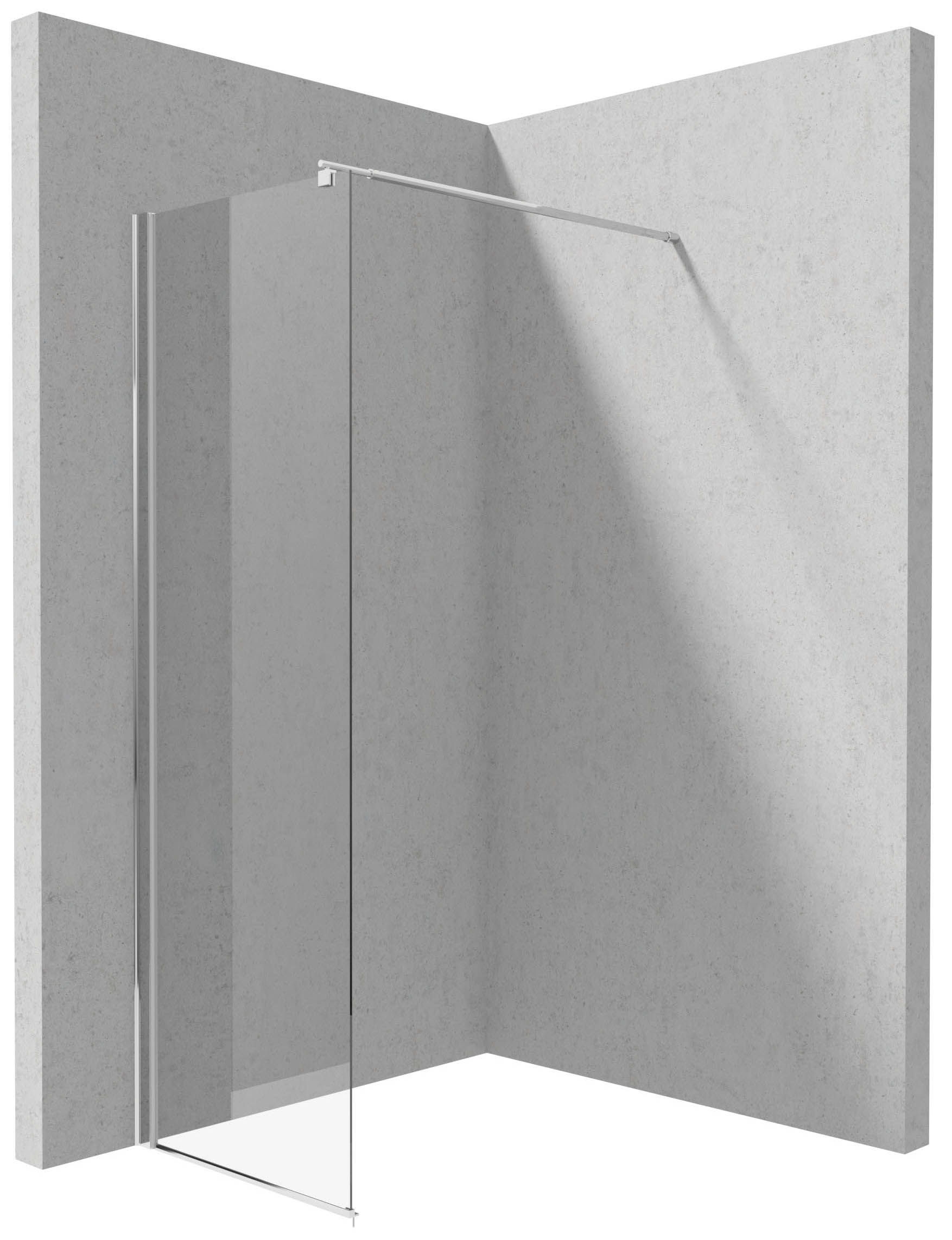 Deante Kerria Plus parete doccia walk-in 50 cm cromo lucida/vetro trasparente KTS085P