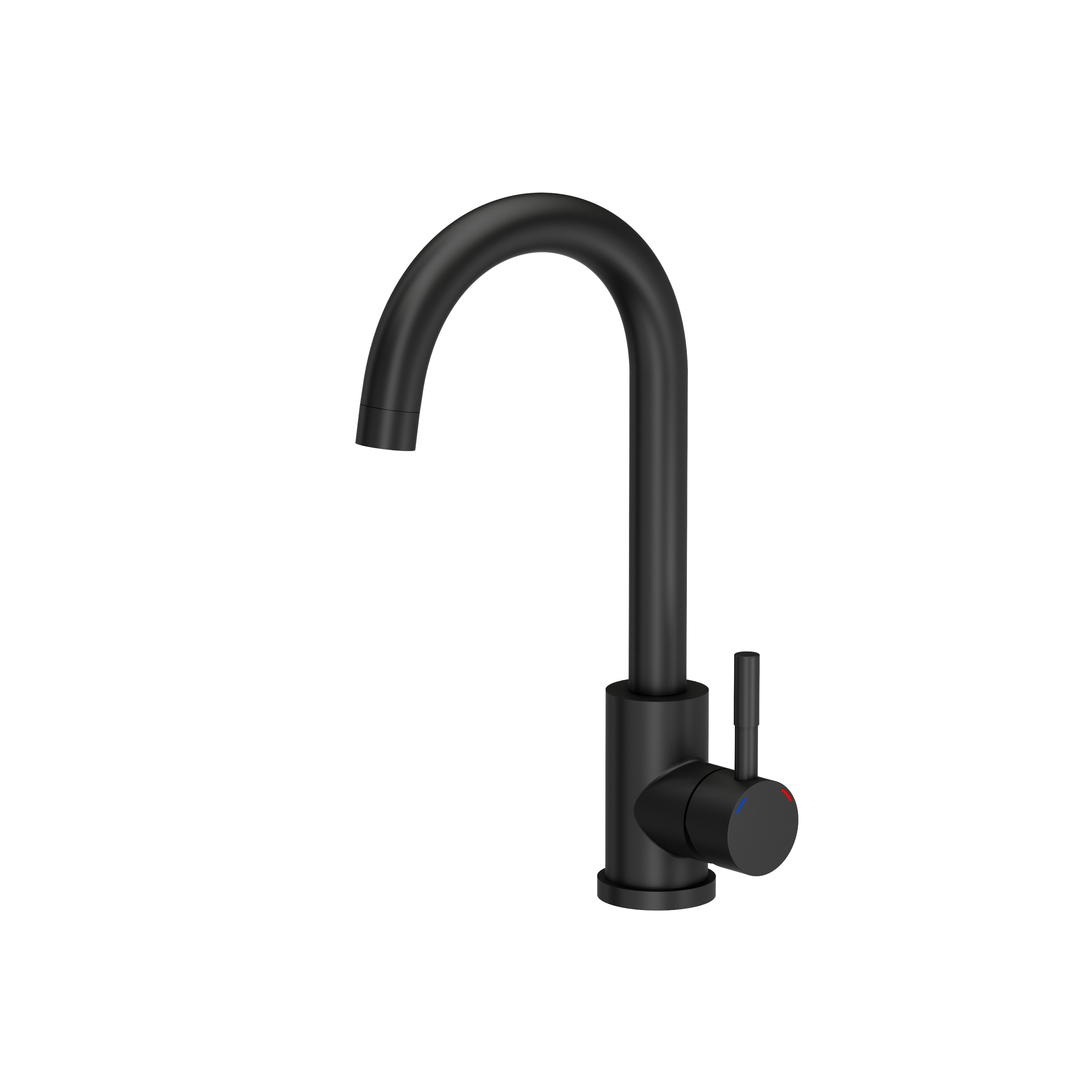 iceBerg Mango rubinetto da cucina verticale nero BQMN2BKQ