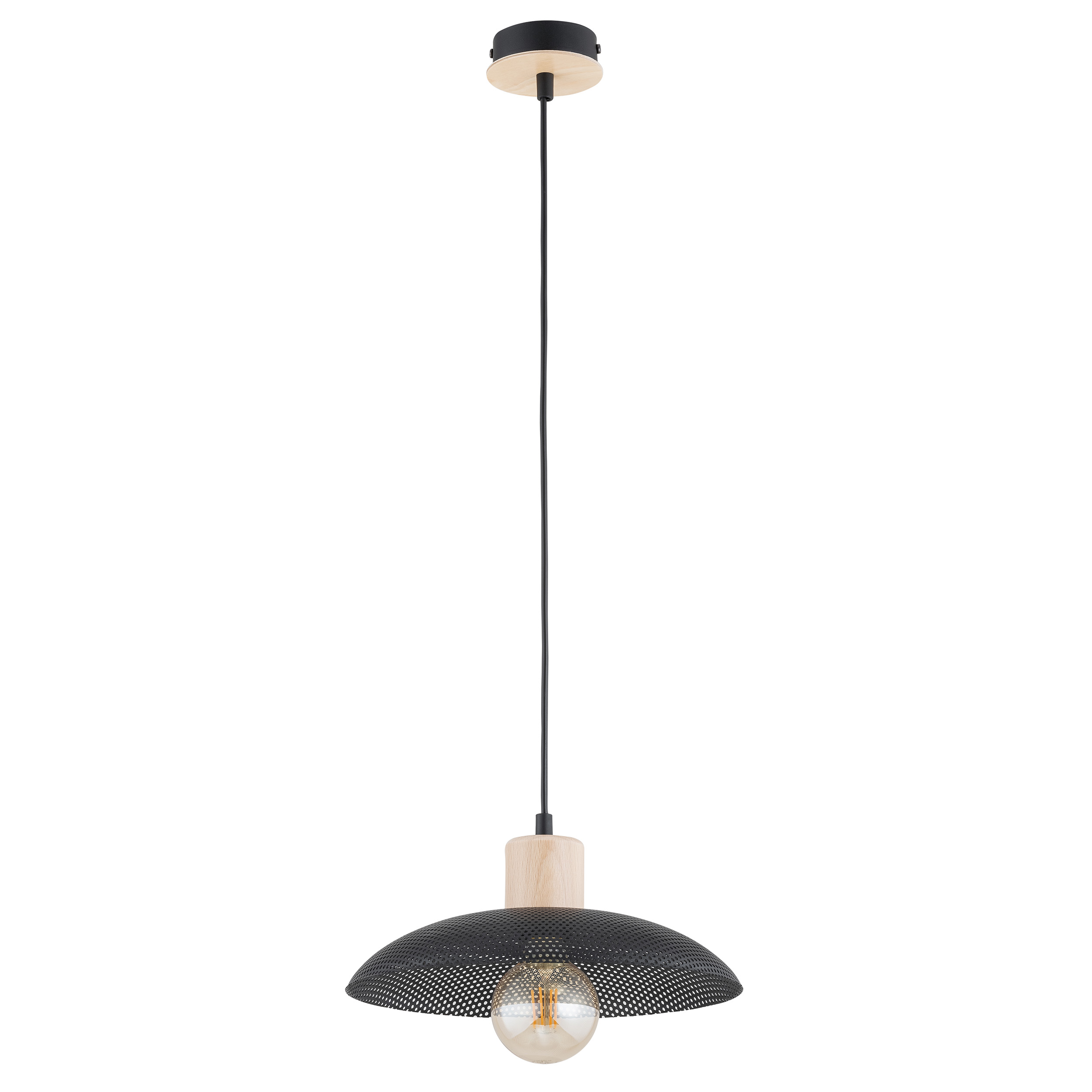 Emibig Kobe lampada sospesa 1x15 W nero 1318/1