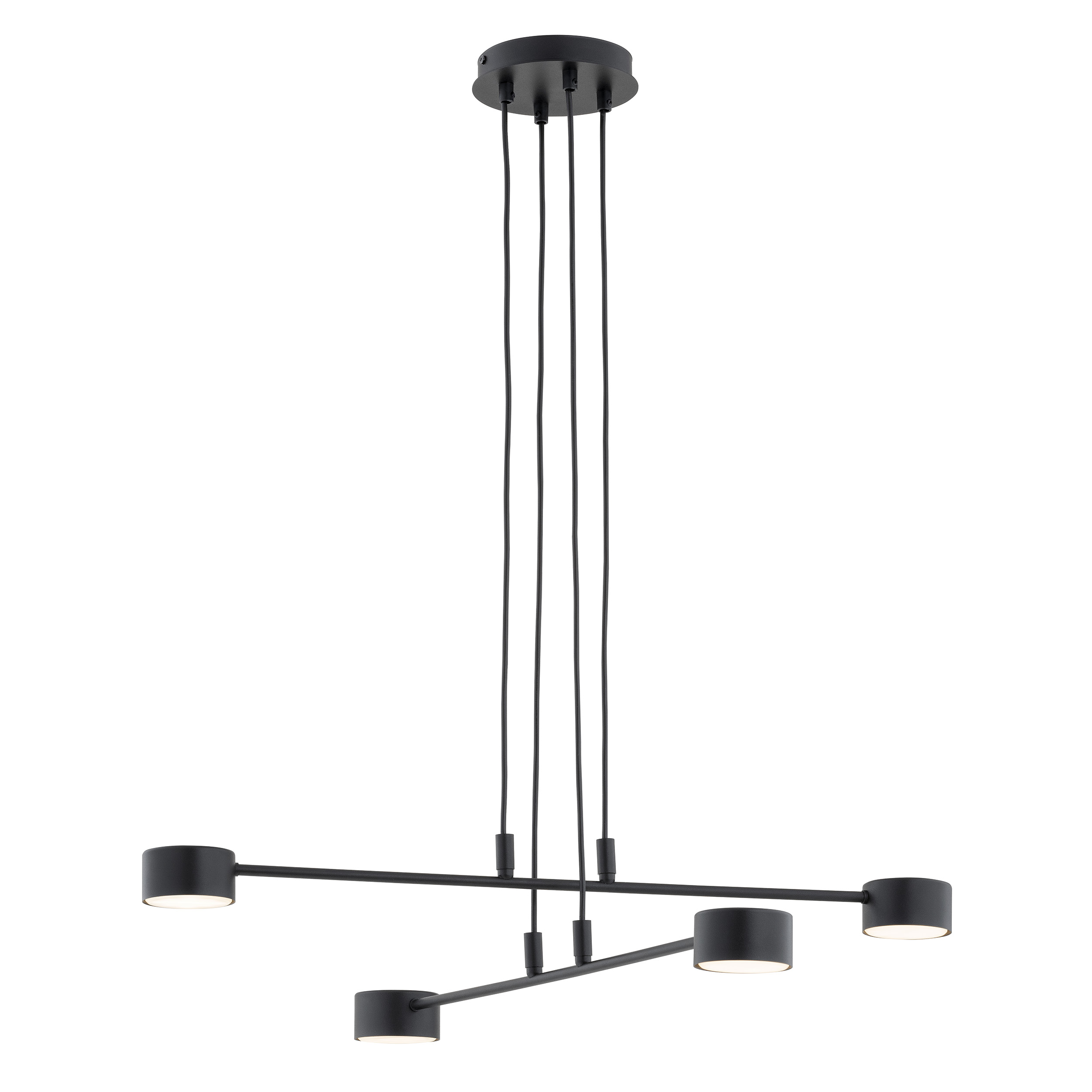 Emibig Modus lampada sospesa 4x12 W nero 1339/4