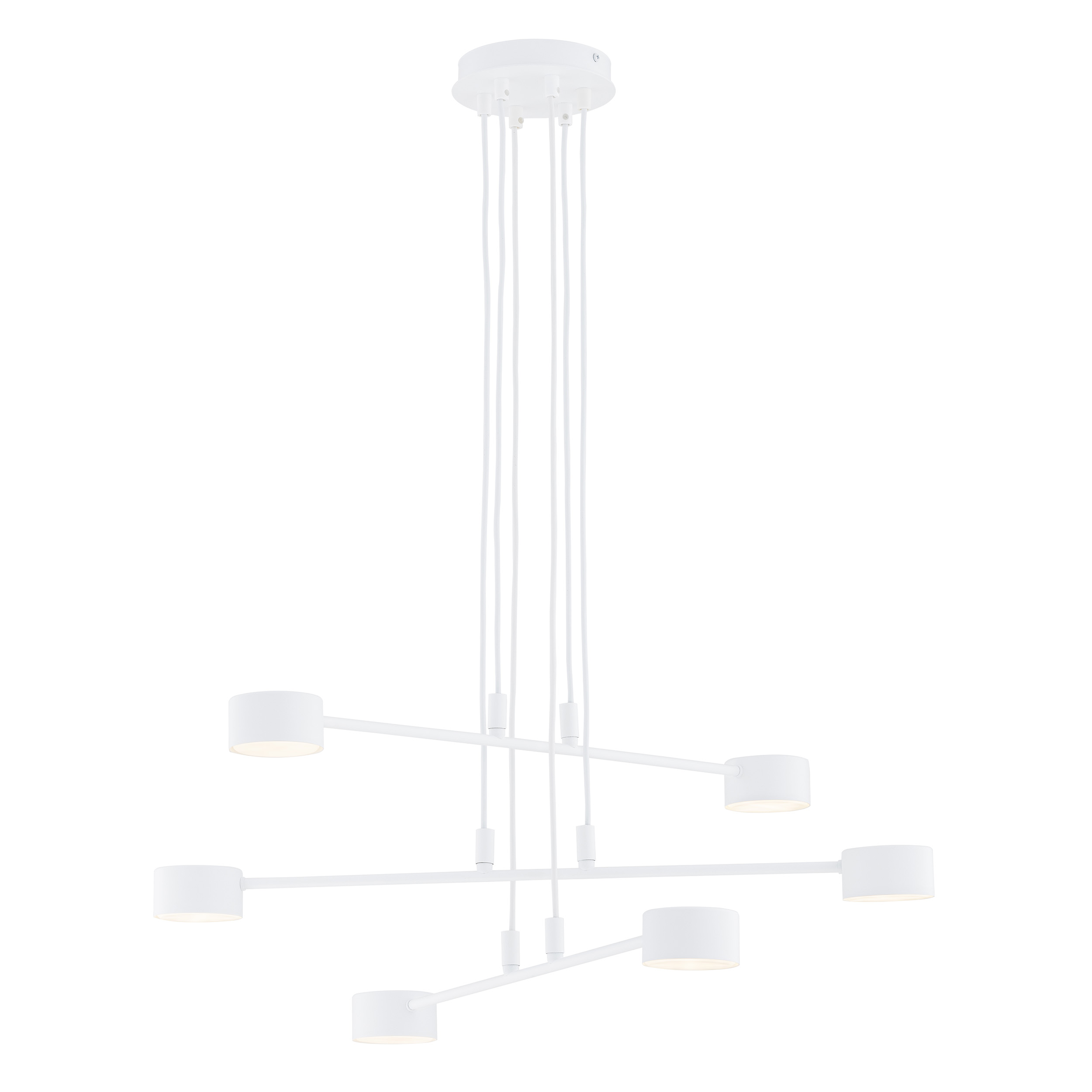 Emibig Modus lampada sospesa 6x12 W bianco 1340/6