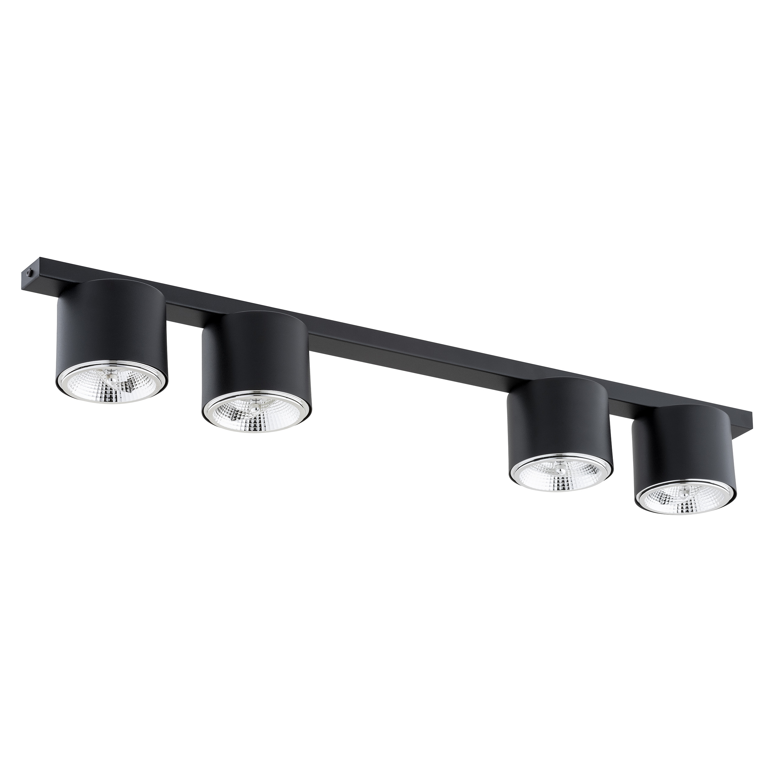 Emibig Nano lampada da soffitto 4x10 W nero 1310/4