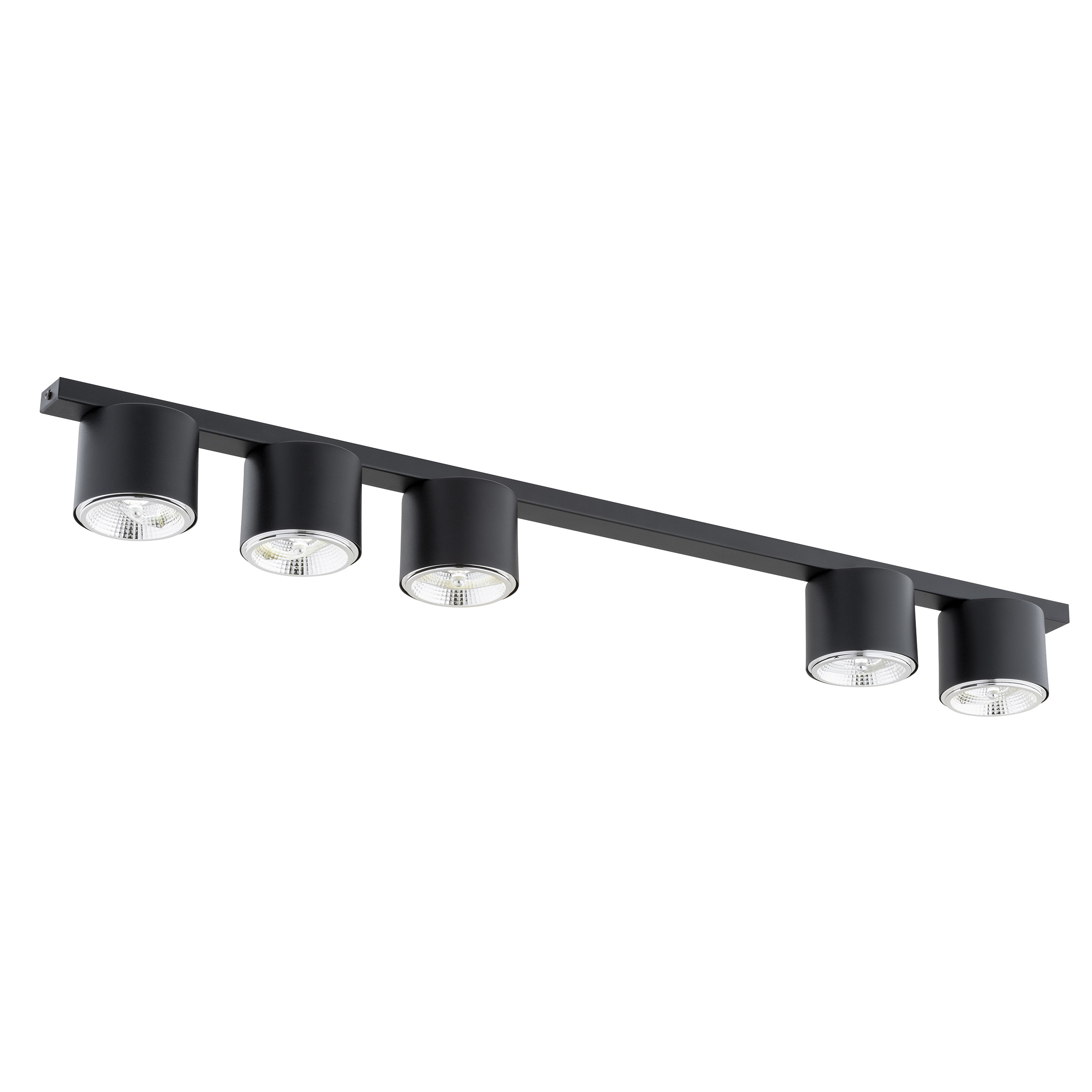 Emibig Nano lampada da soffitto 5x10 W nero 1310/5