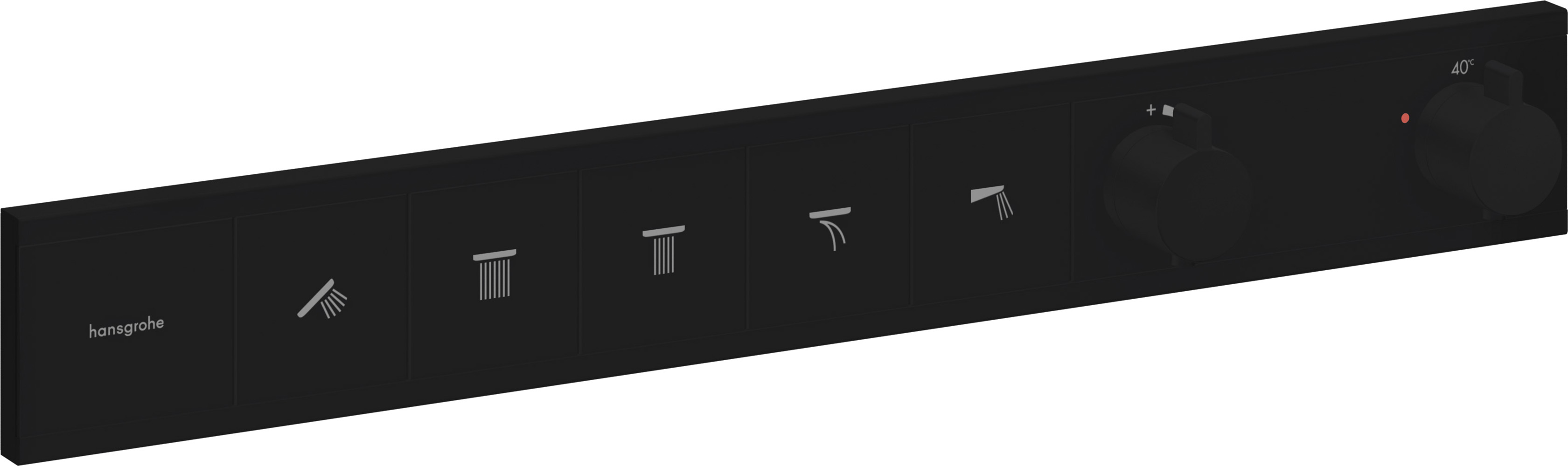 Hansgrohe RainSelect rubinetto per vasca e doccia da incasso con termostato nero 15384670