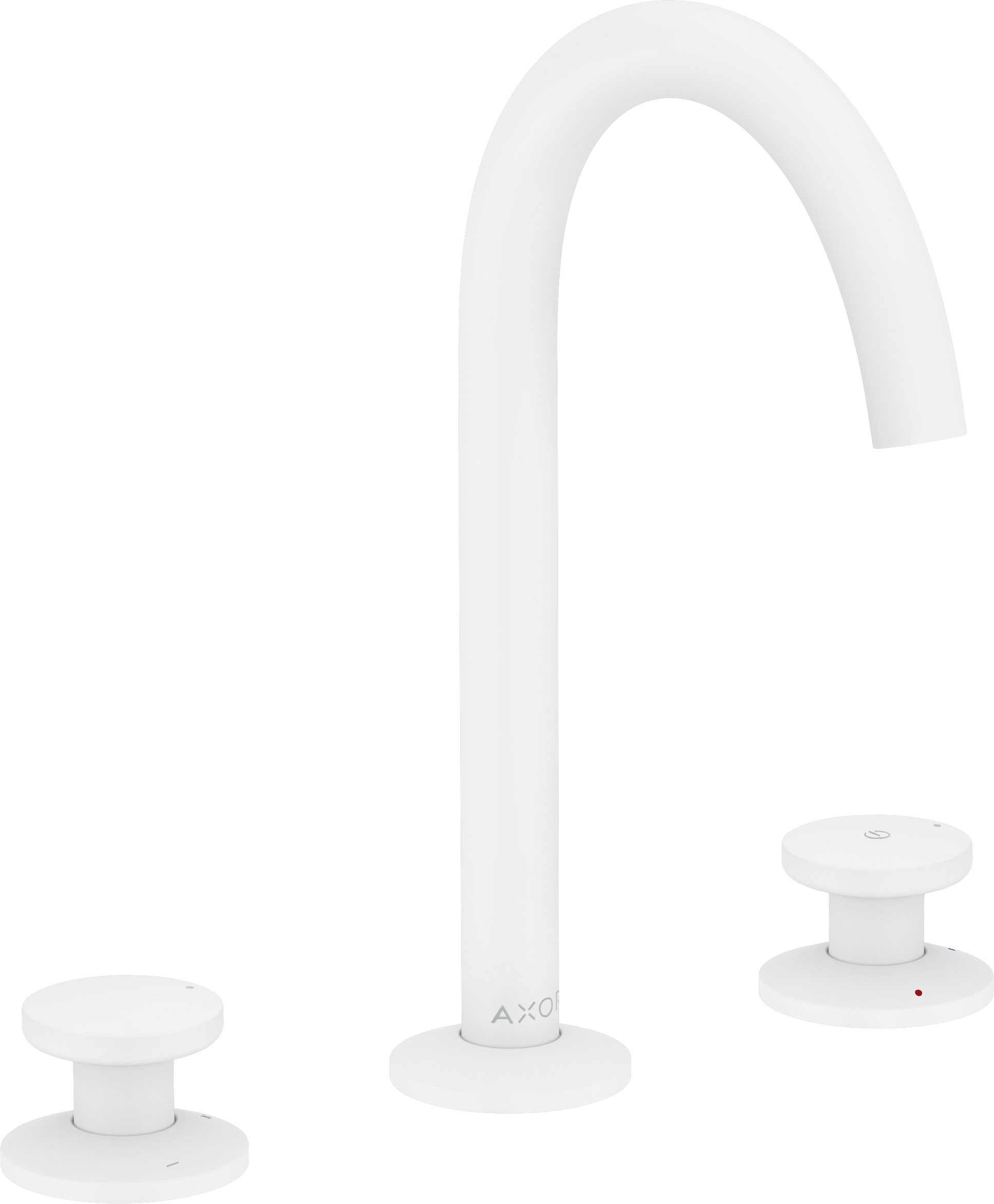 Axor One rubinetto per lavabo verticale bianco 48070700