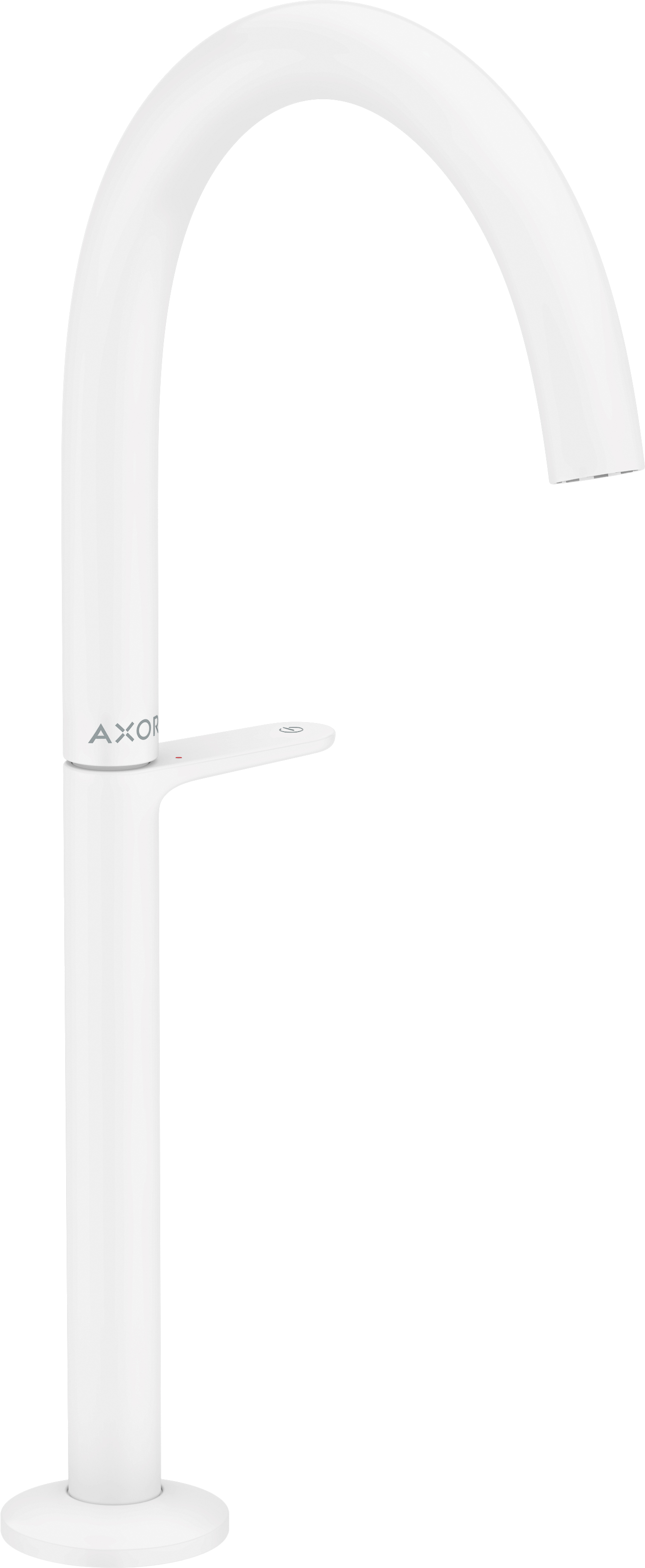Axor One rubinetto per lavabo verticale bianco 48030700