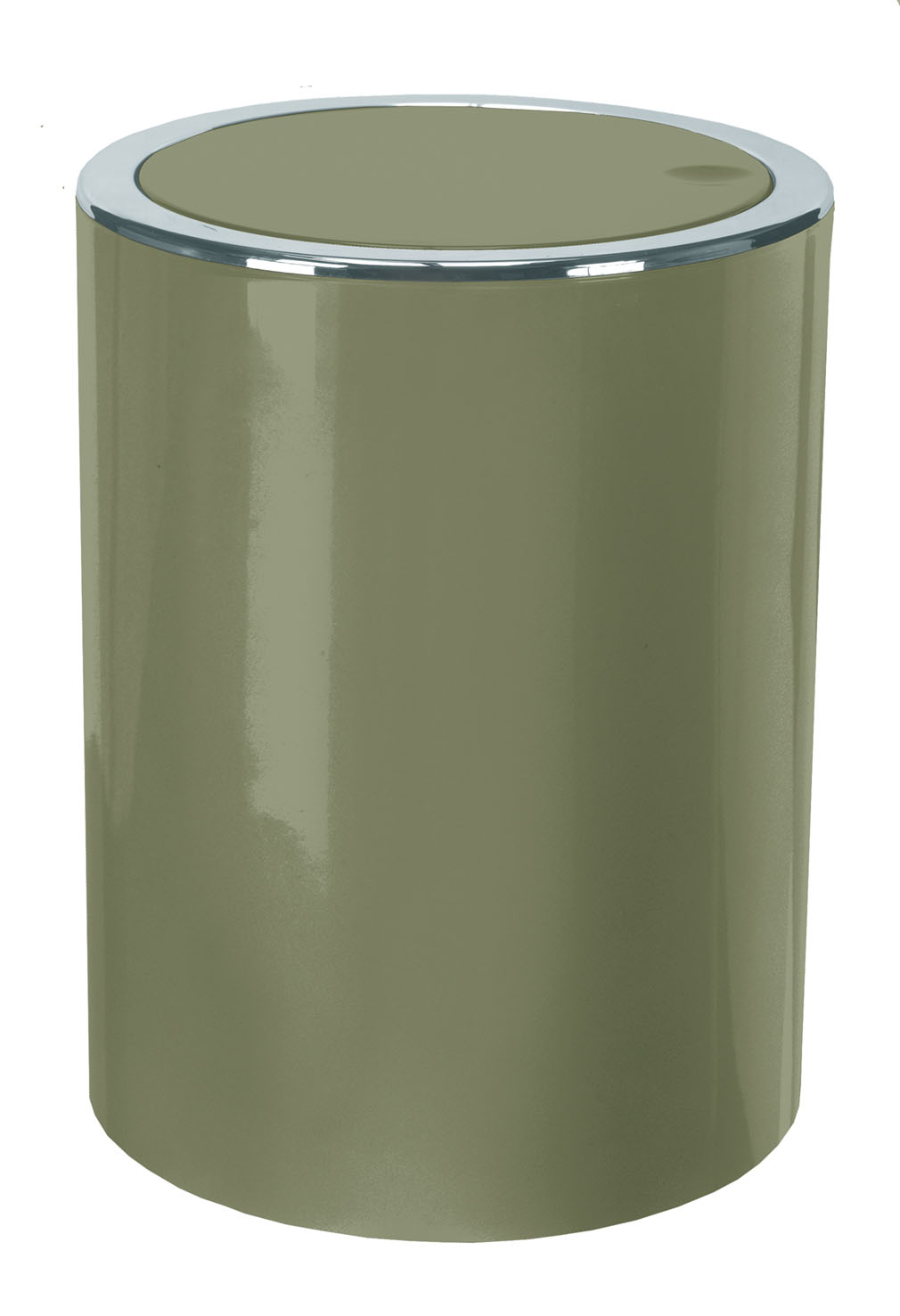 Kleine Wolke Clap secchio della spazzatura 5 l verde 5829612858