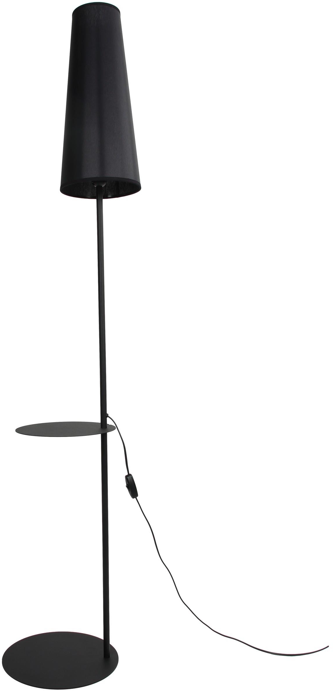 TK Lighting Zing lampada da terra 1x15 W nero 5959