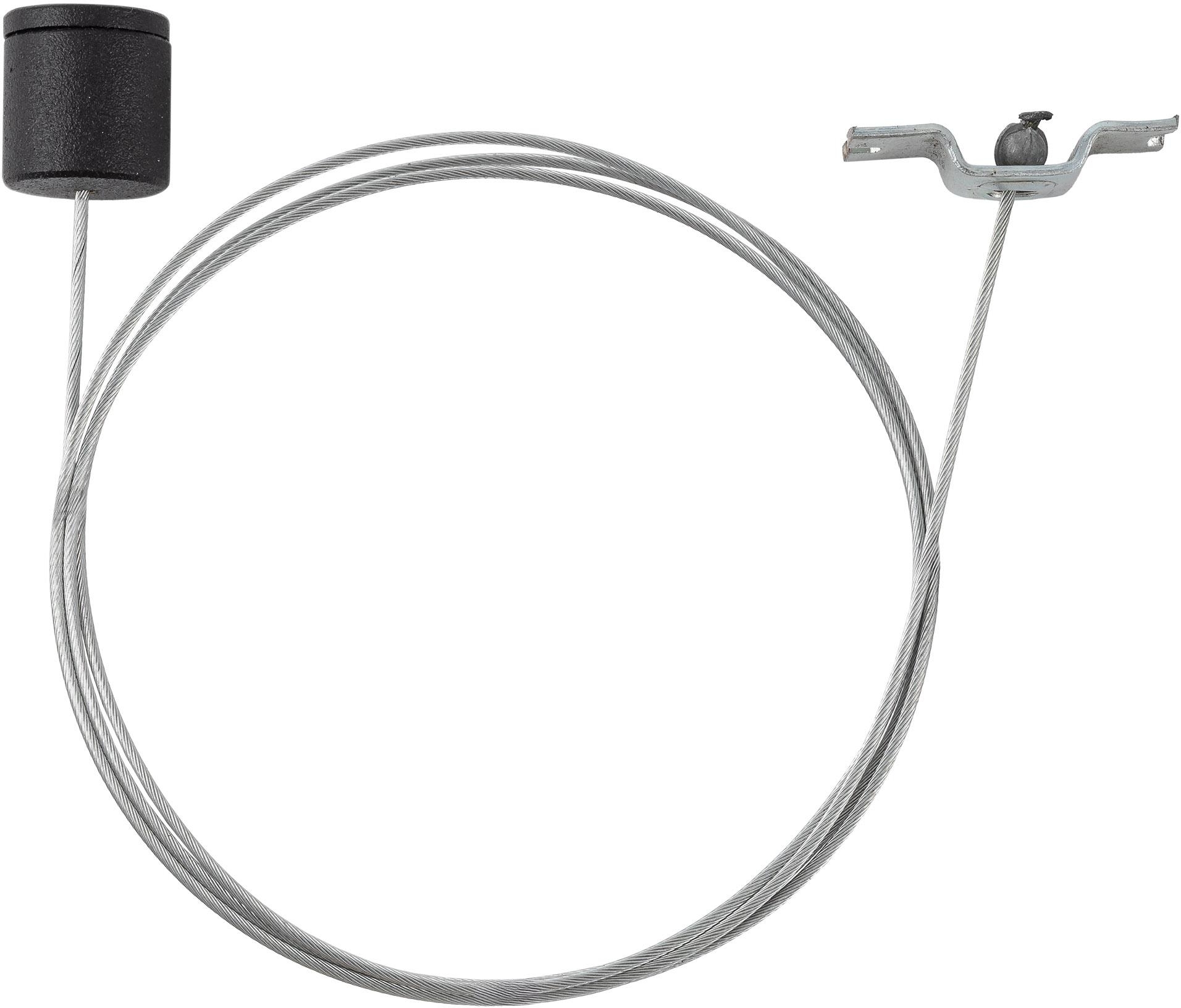 TK Lighting Tracer sistema di cavi x W nero-cromo 5304