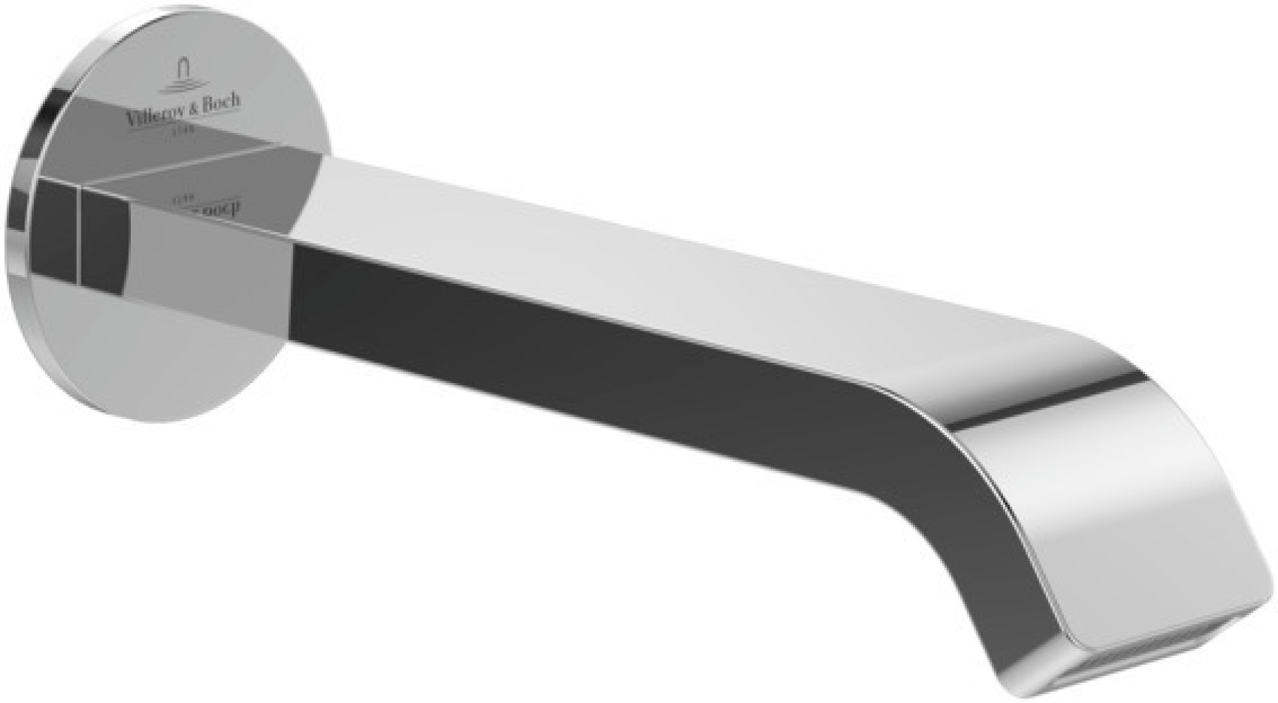 Villeroy & Boch Dawn bocca di erogazione per rubinetto per vasca cromo TVT10650515261