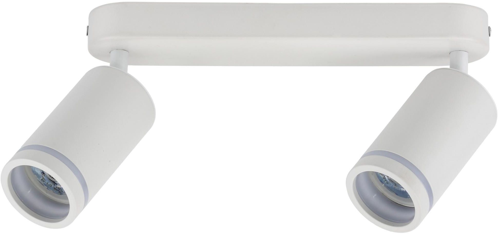 TK Lighting Jet lampada da soffitto 2x10 W bianco 6913