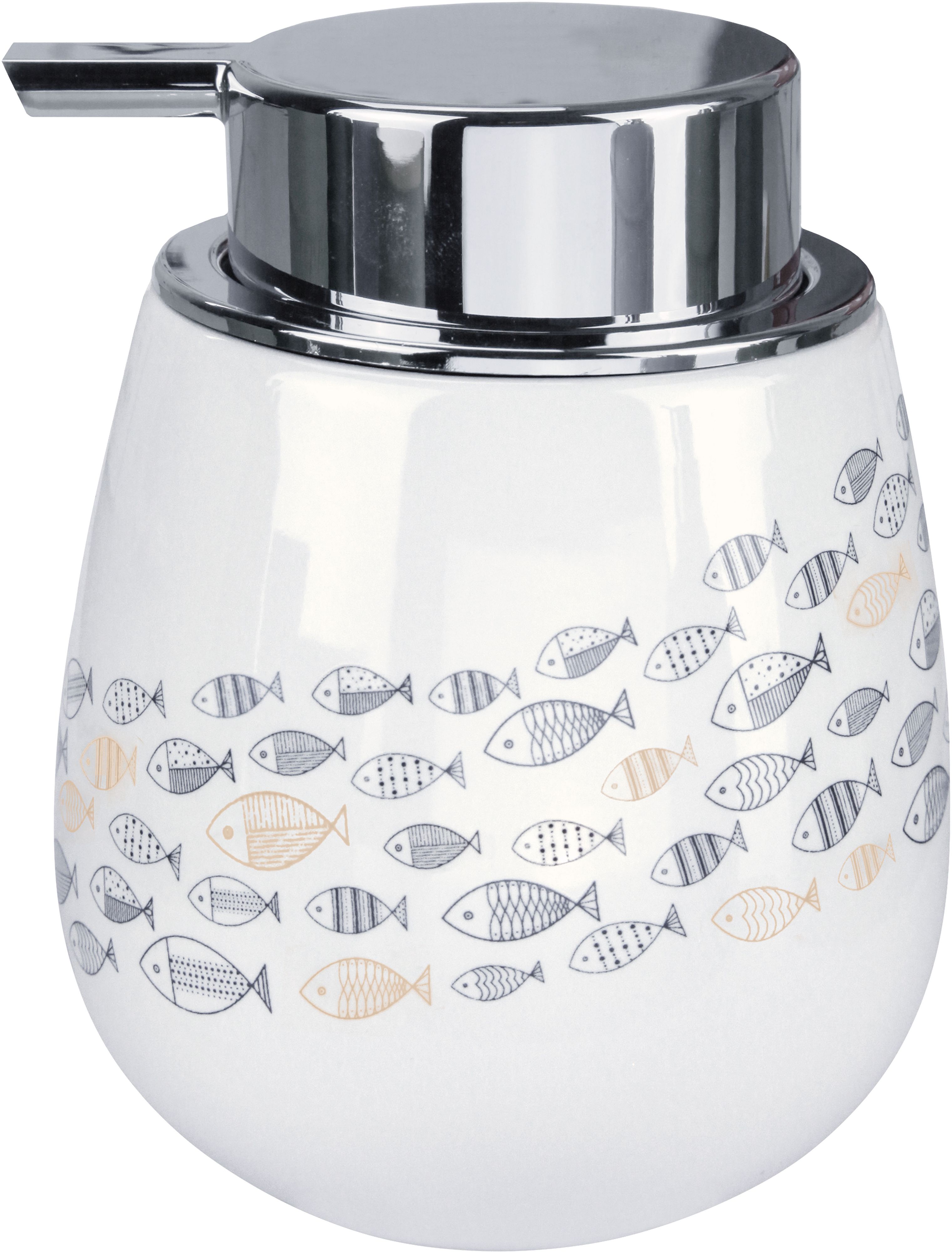 Kleine Wolke Sardinas dispenser di sapone liquido 350 ml ceramica-bianco 8674783854