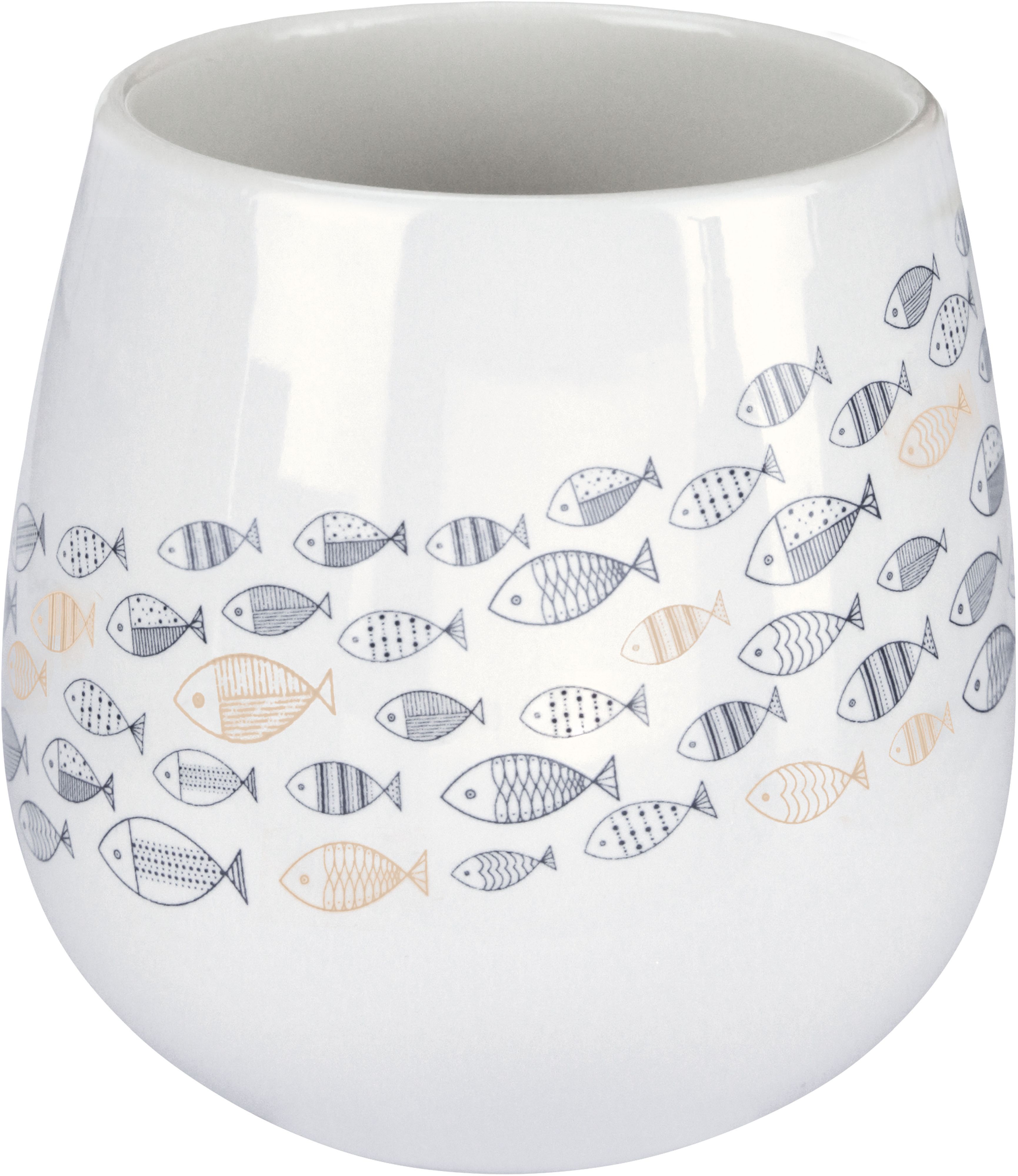 Kleine Wolke Sardinas portaspazzolini bianco-blu-beige 8674783852