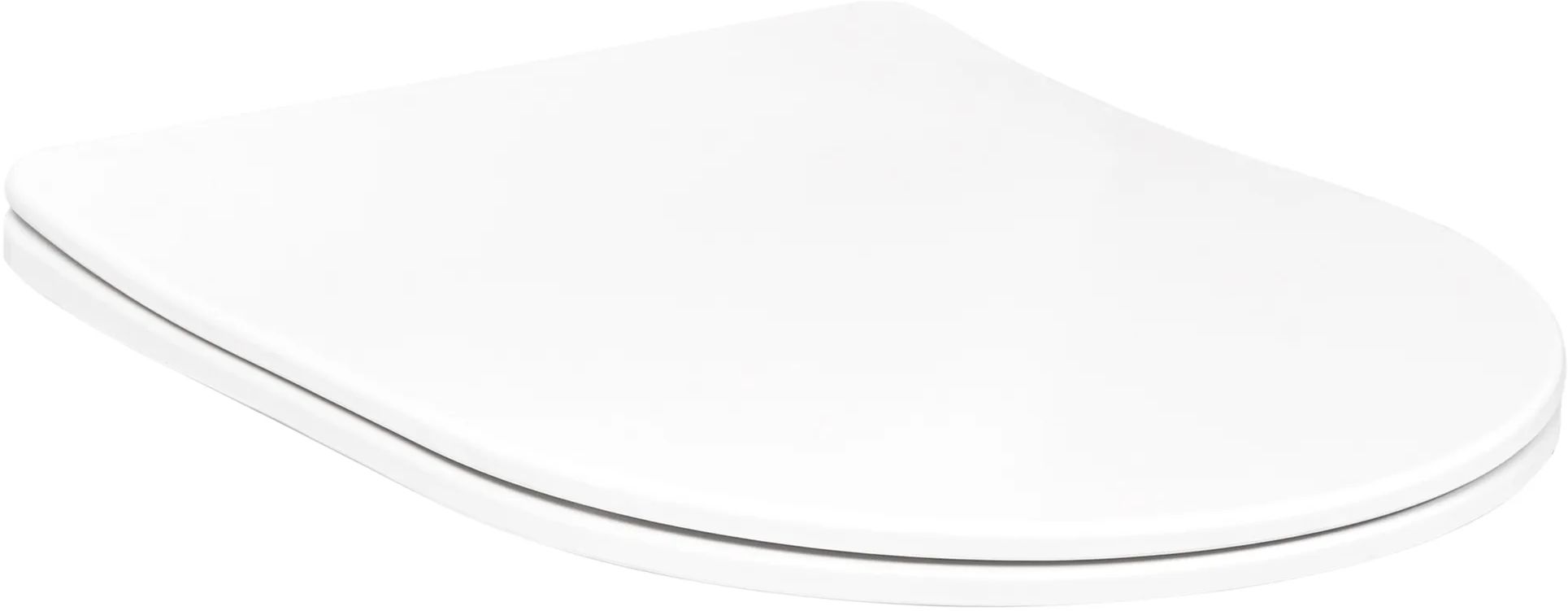 Rea Carlo Mini copriwater a discesa lenta bianco REA-C6001