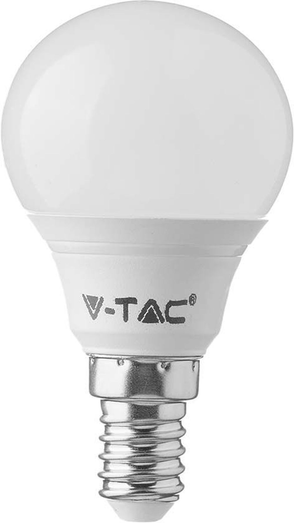 V-TAC Plastic Bulb lampadina led 1x4.5 W 3000 K E14 21168
