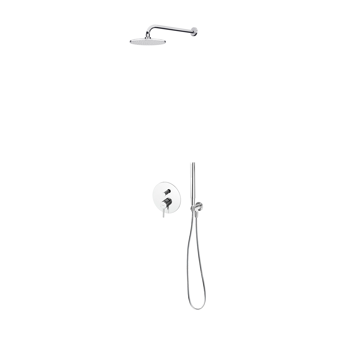 Set rubinetto per vasca e doccia Oltens Molle 34100100, soffione doccia Oltens Atran 37004100, 39400100, 37102100, 39304100, 37200100