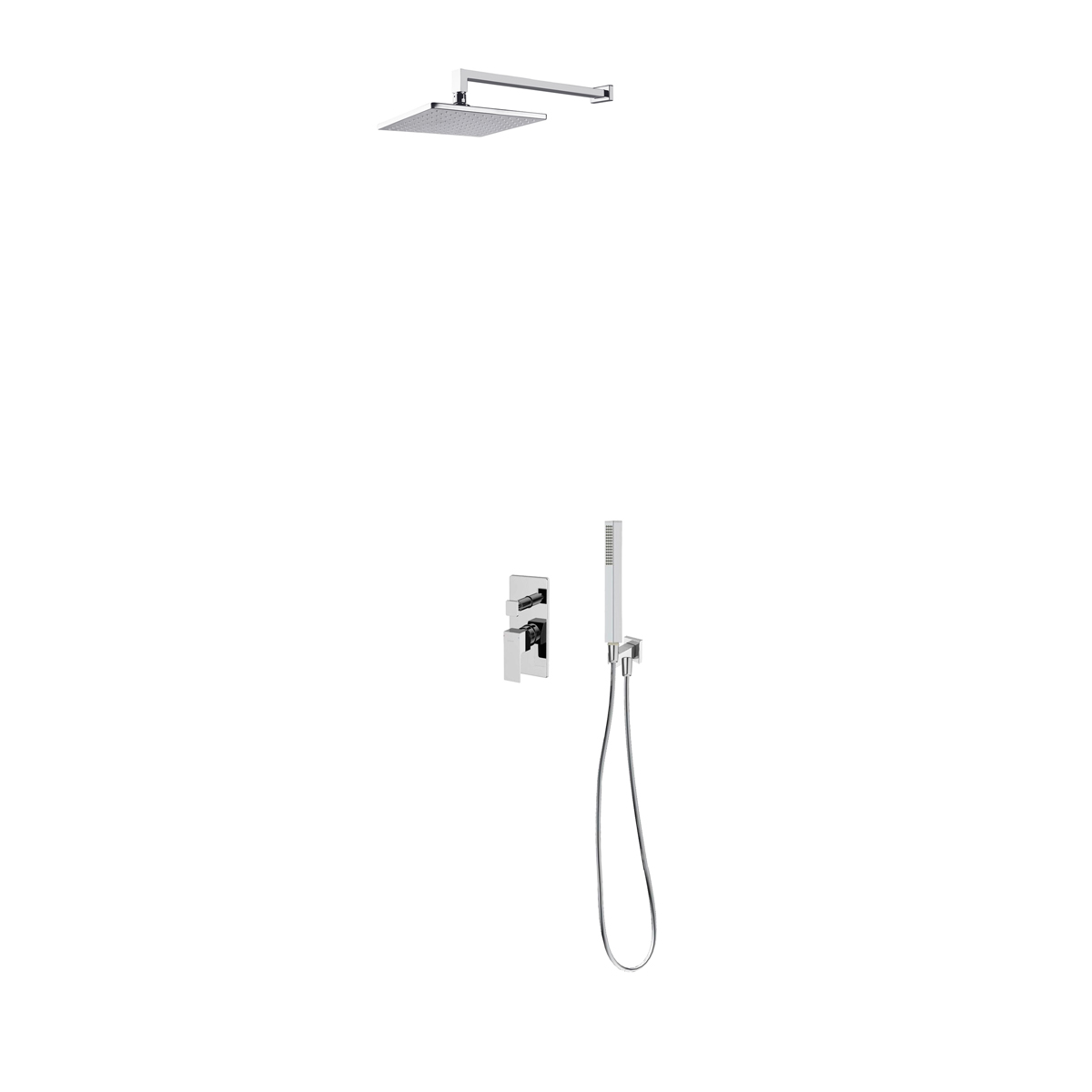 Set rubinetto per vasca e doccia Oltens Gota 34101100, soffione doccia Oltens Atran 37005100, 39401100, 39303100, 37103100, 37200100