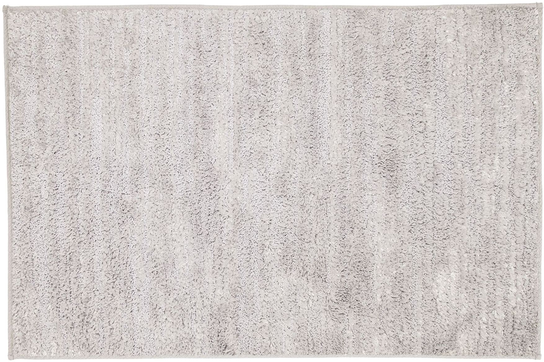 Kleine Wolke Glow tappetino da bagno 100x60 cm rettangolare bianco-grigio 9186158360