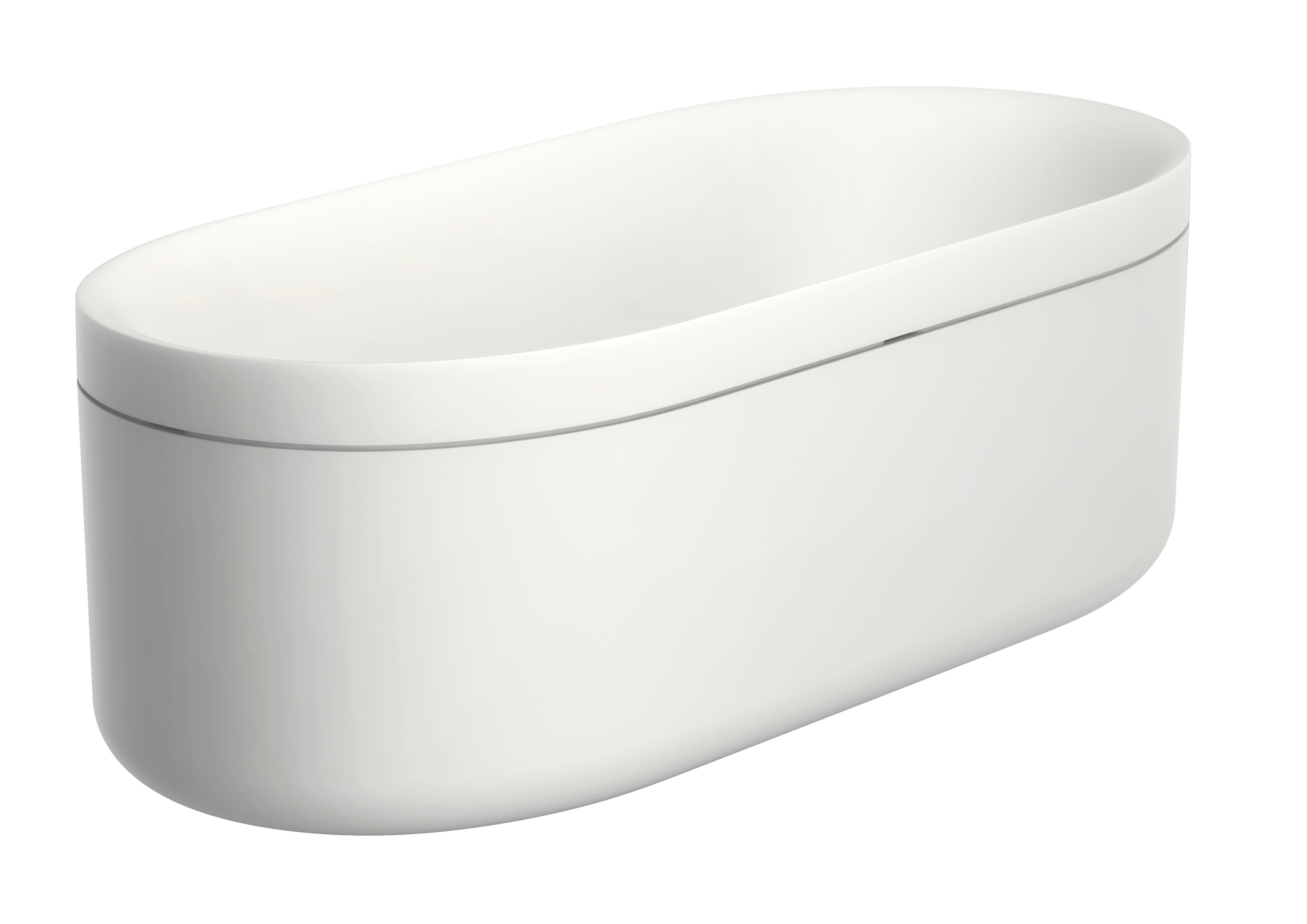 Axor Suite vasca da bagno freestanding 188.4x82.7 cm ovale bianco 42005140